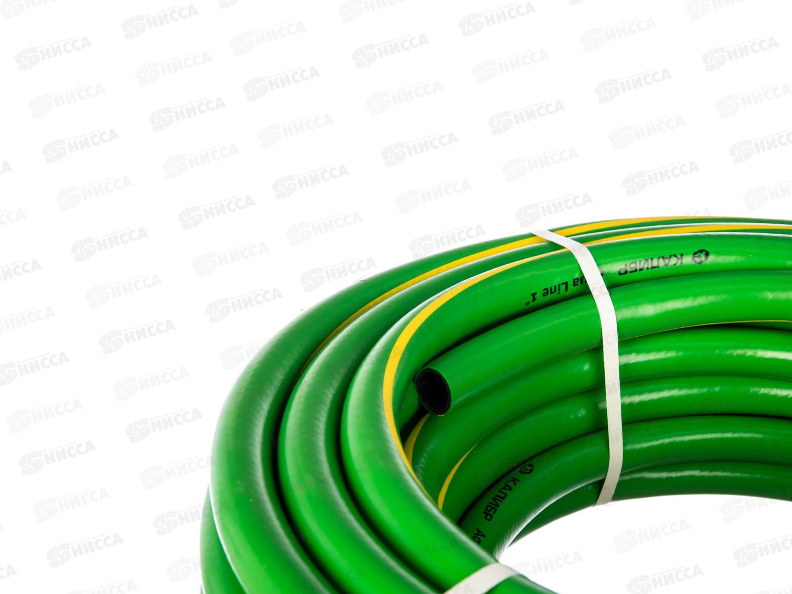 Шланг поливочный АкваLine  1/2&quot  25м, резиновый, стенка 2мм