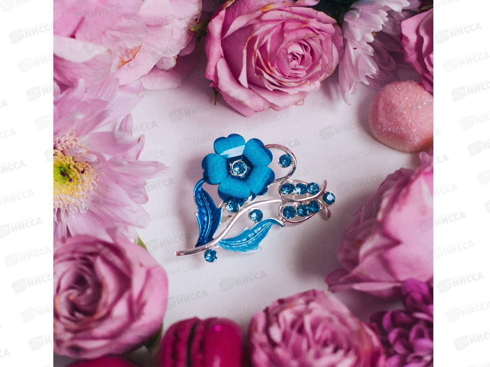 Брошь &quotЦветение&quot морской в серебре 2521825