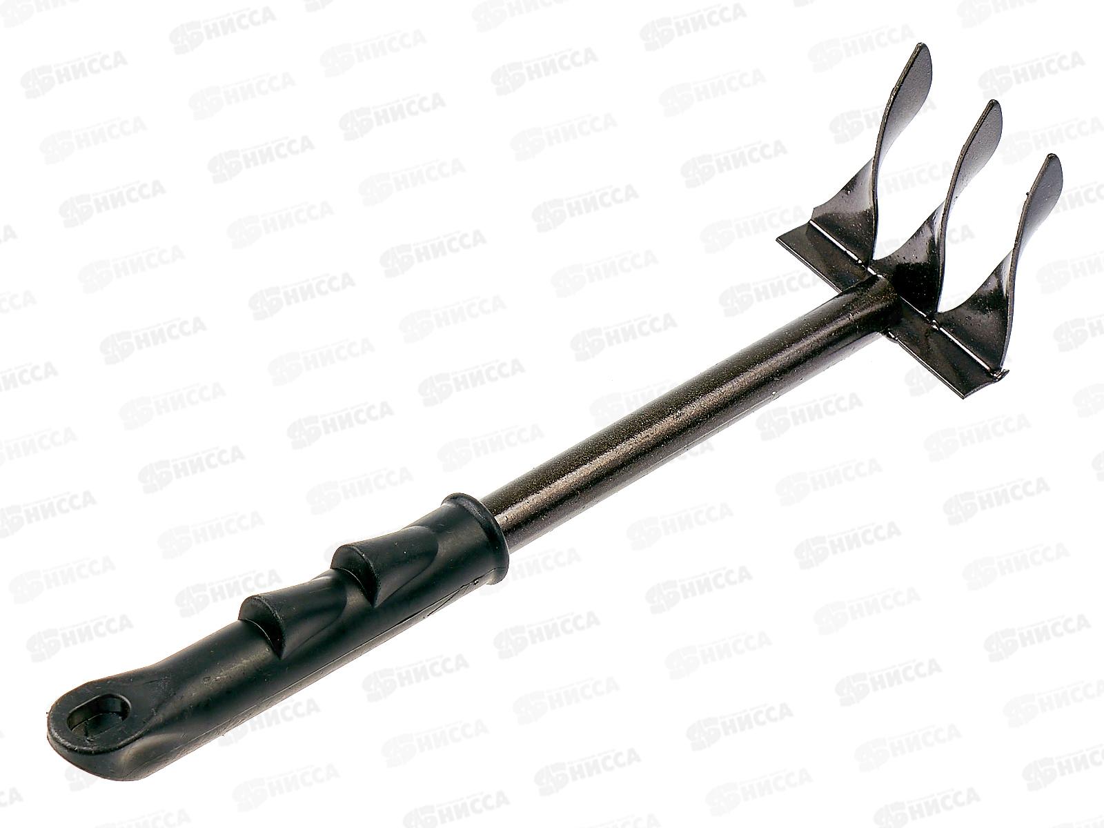 Грабли витые 3-х зубые с металлическим черенком &quotПрофи&quot, ГВ-3  *10