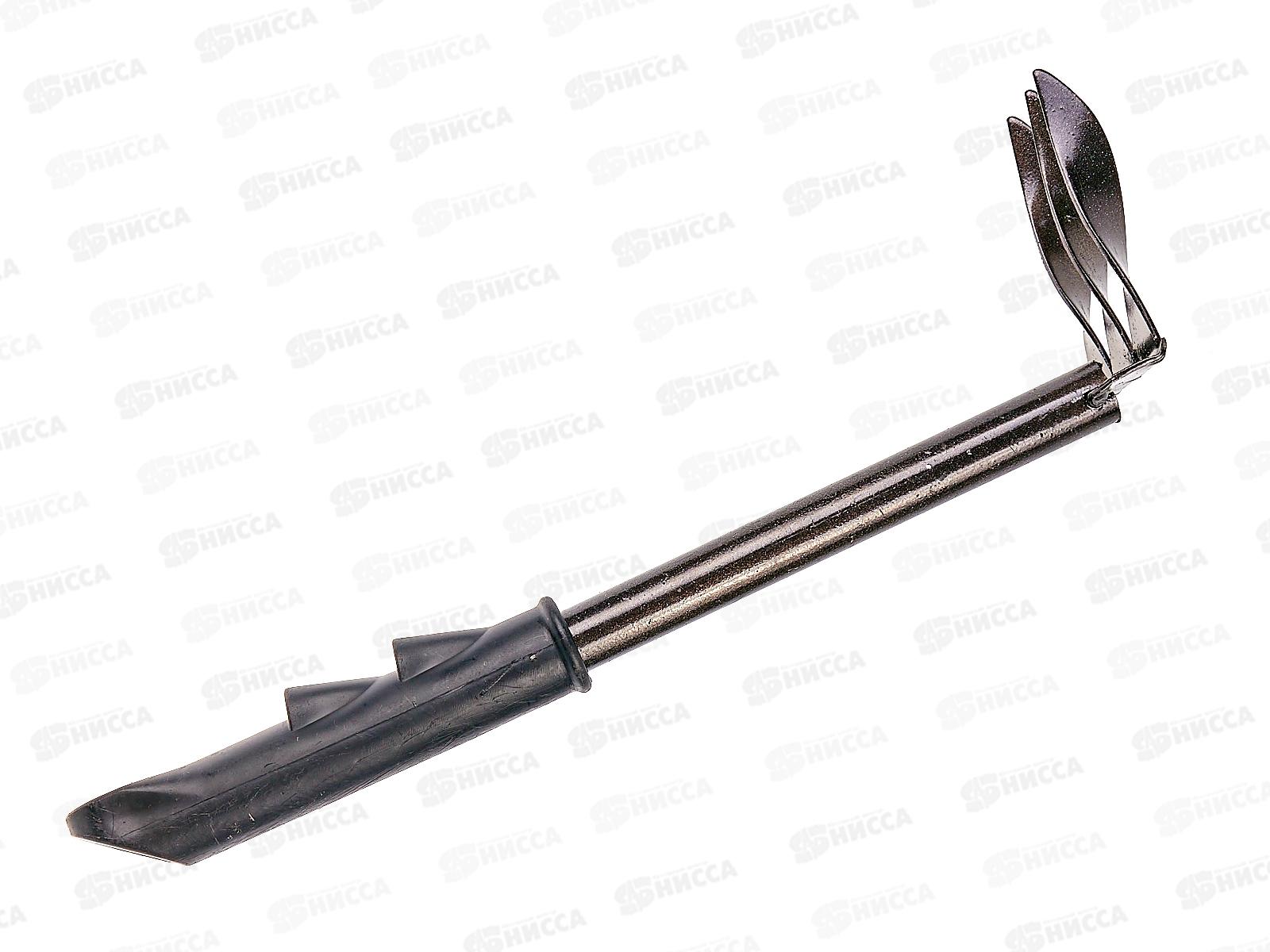 Грабли витые 3-х зубые с металлическим черенком &quotПрофи&quot, ГВ-3  *10