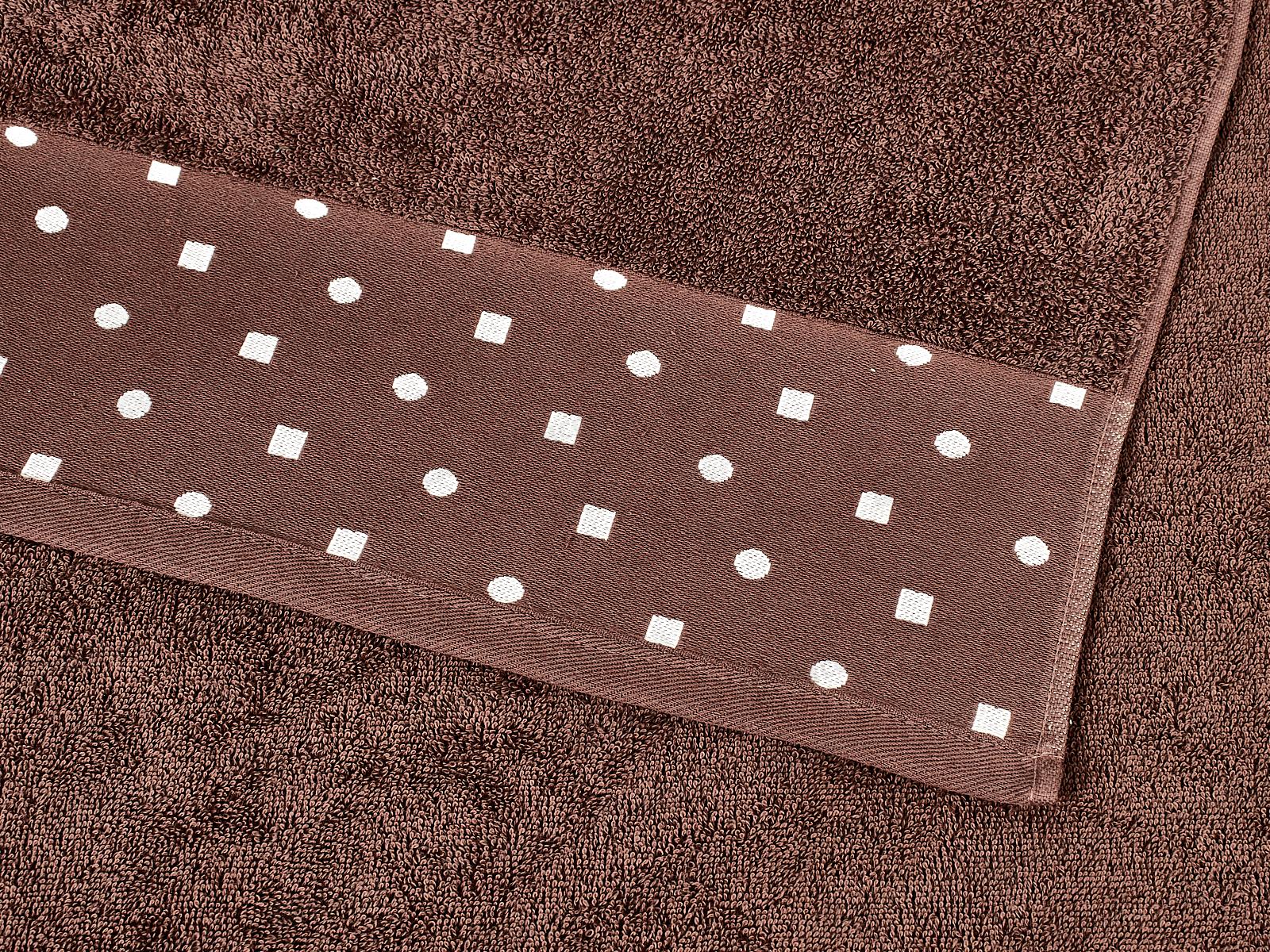 Полотенце махровое 50*90 +/-2см 430гр Шарм 01-099 кокос