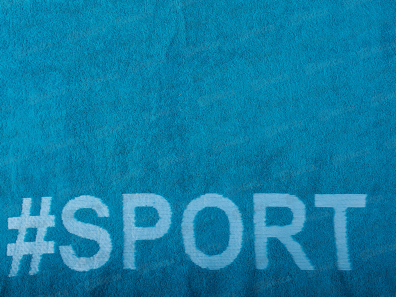 Полотенце махровое 70*130 +/- 2см 430гр Спорт 02-078 бирюзовый