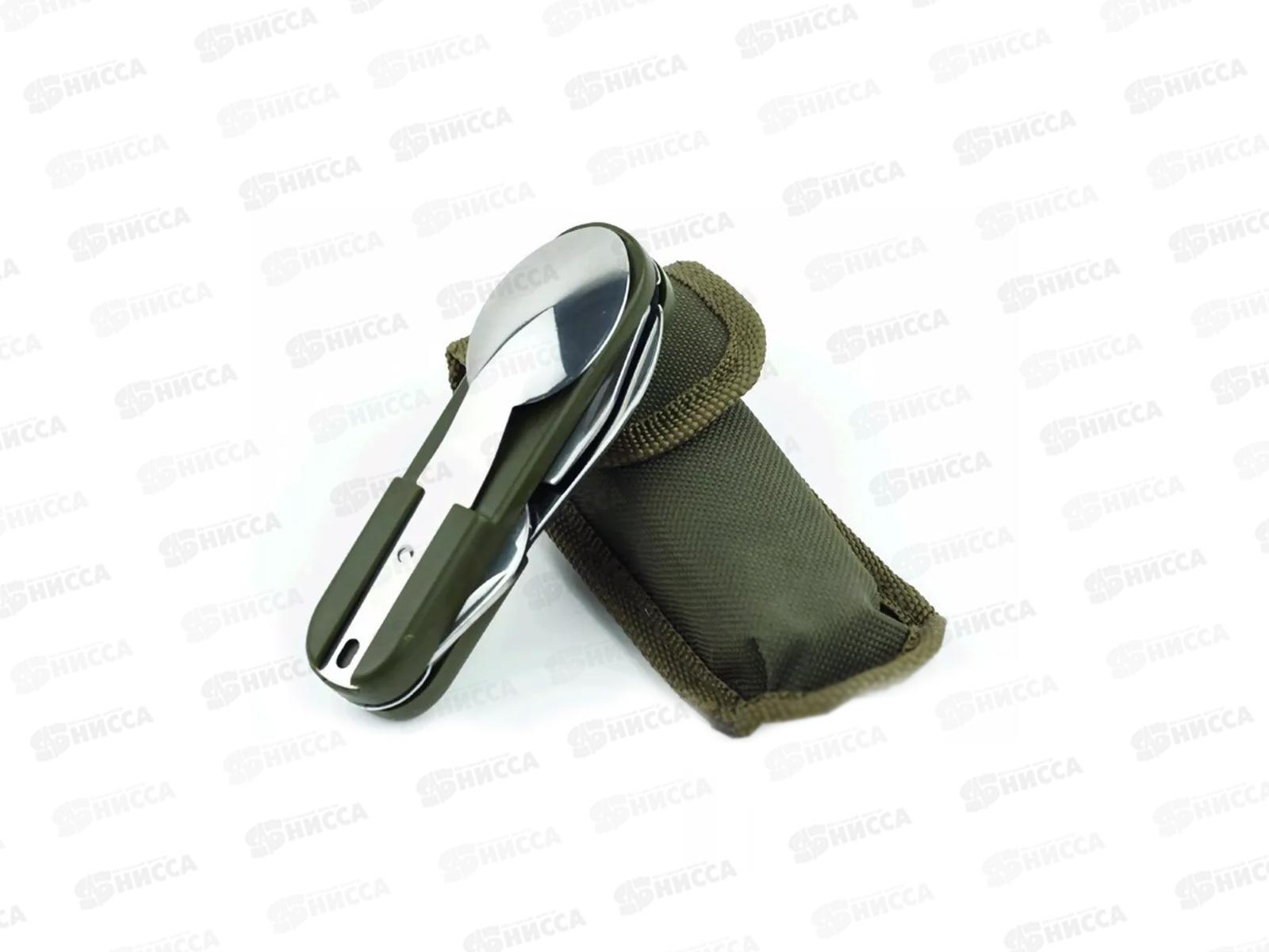 Мультитул Следопыт 5пр. (+ложка,вилка) в чехле, MT-15