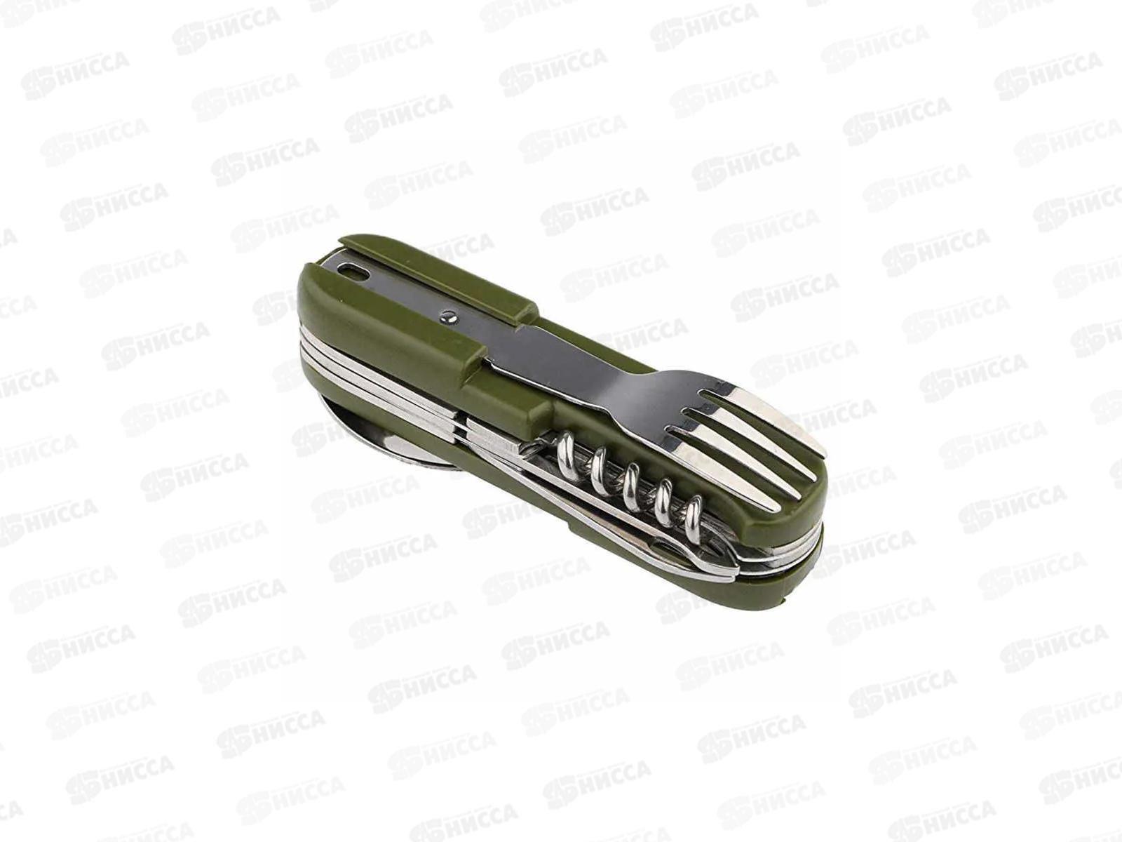 Мультитул Следопыт 5пр. (+ложка,вилка) в чехле, MT-15