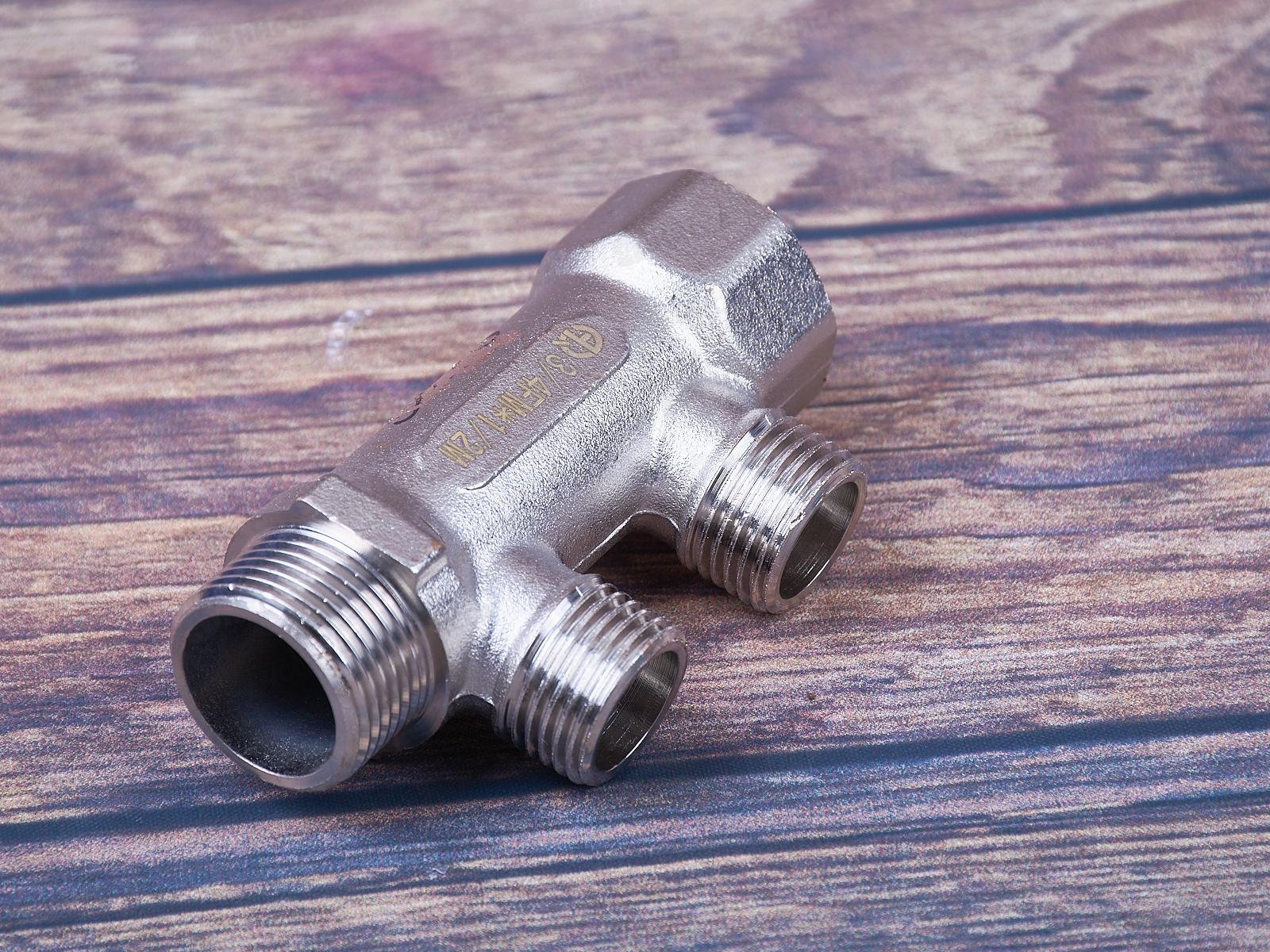 Коллектор резьбовой FМ 3/4x3/4x1/2x2, Aqualink, 02421  *2/60