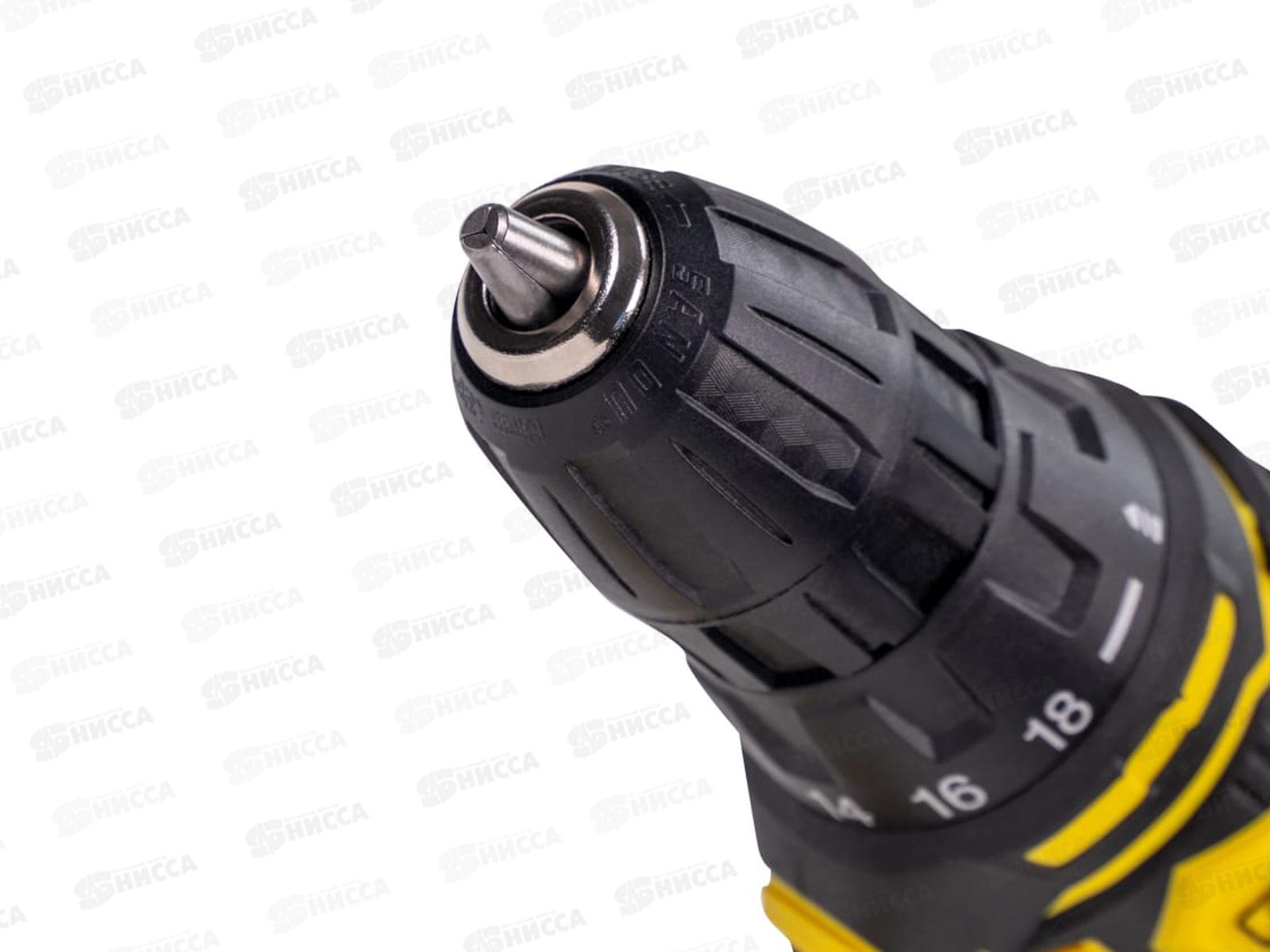 Дрель-шуруповерт аккумуляторный 16В, 0-400/0-1450 об/мин, Li-Ion 2Ач, дополнительный аккумулятор в комплекте, Kolner KCD 16-2L *10