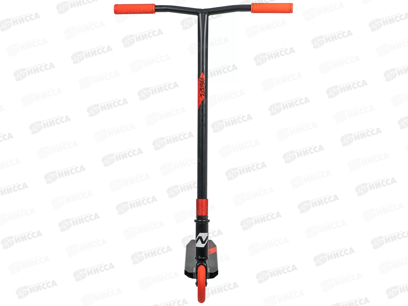 Самокат NOVATRACK REPLAY BL, черно-красный, 120А.REPLAY.BRD20