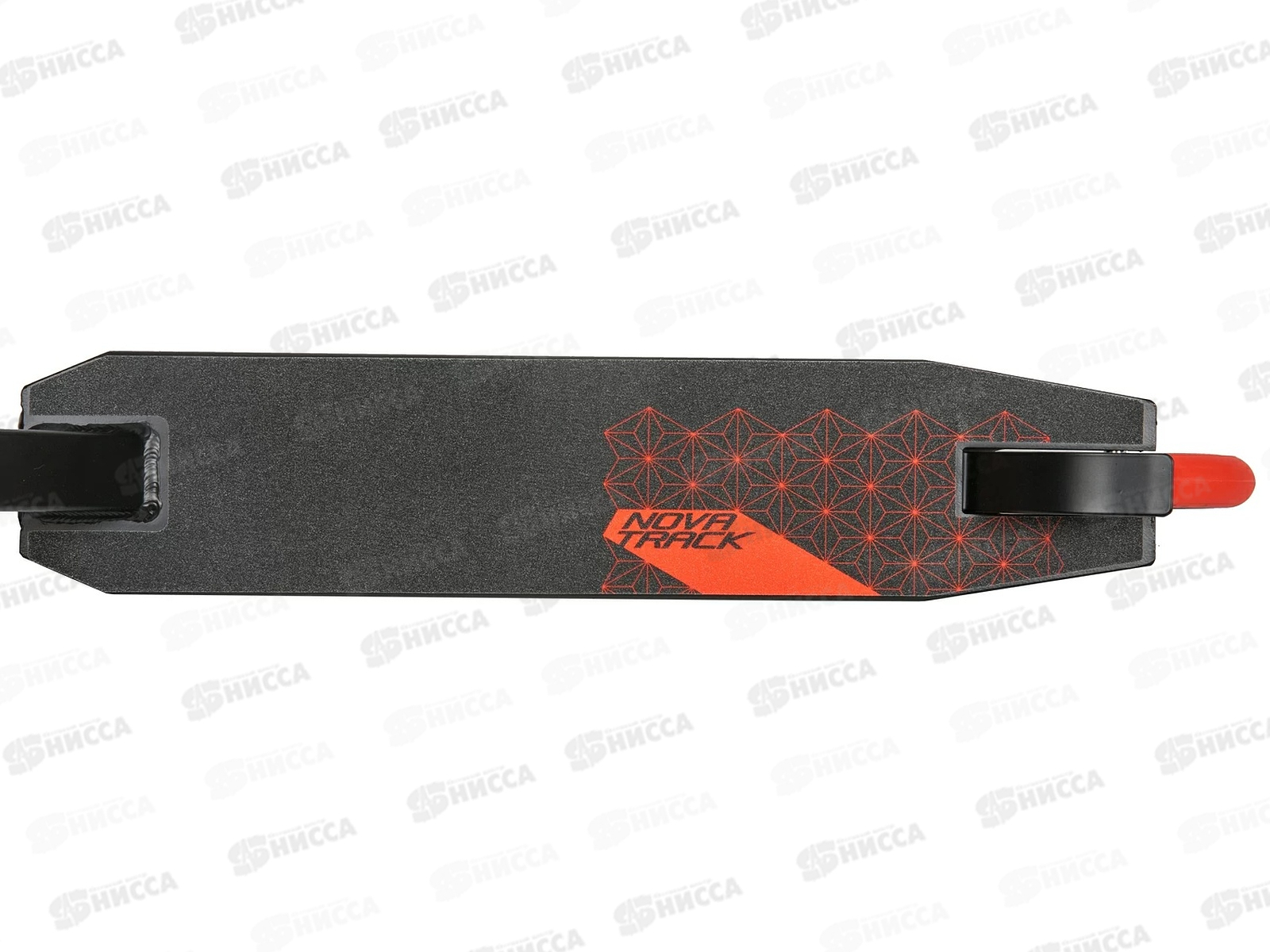 Самокат NOVATRACK REPLAY BL, черно-красный, 120А.REPLAY.BRD20