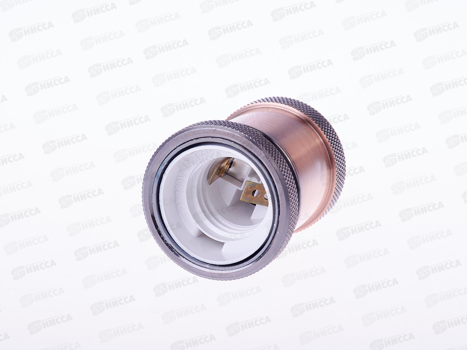 Патрон подвесной Е27, металлический &quotЛофт&quot, медь TDM 0050