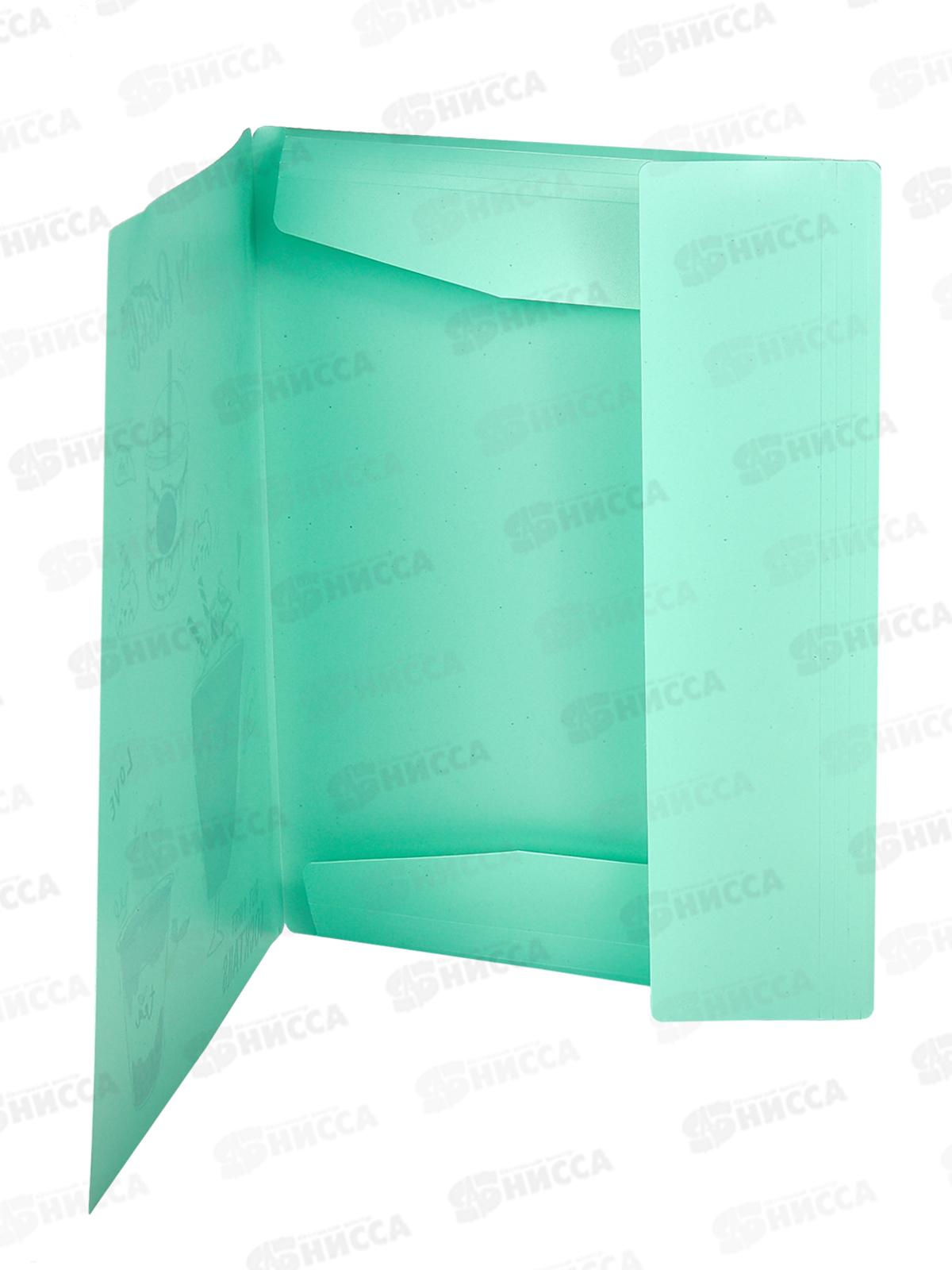 Папка deVENTE с резинкой А4 Unicorn Cocktail 3070104