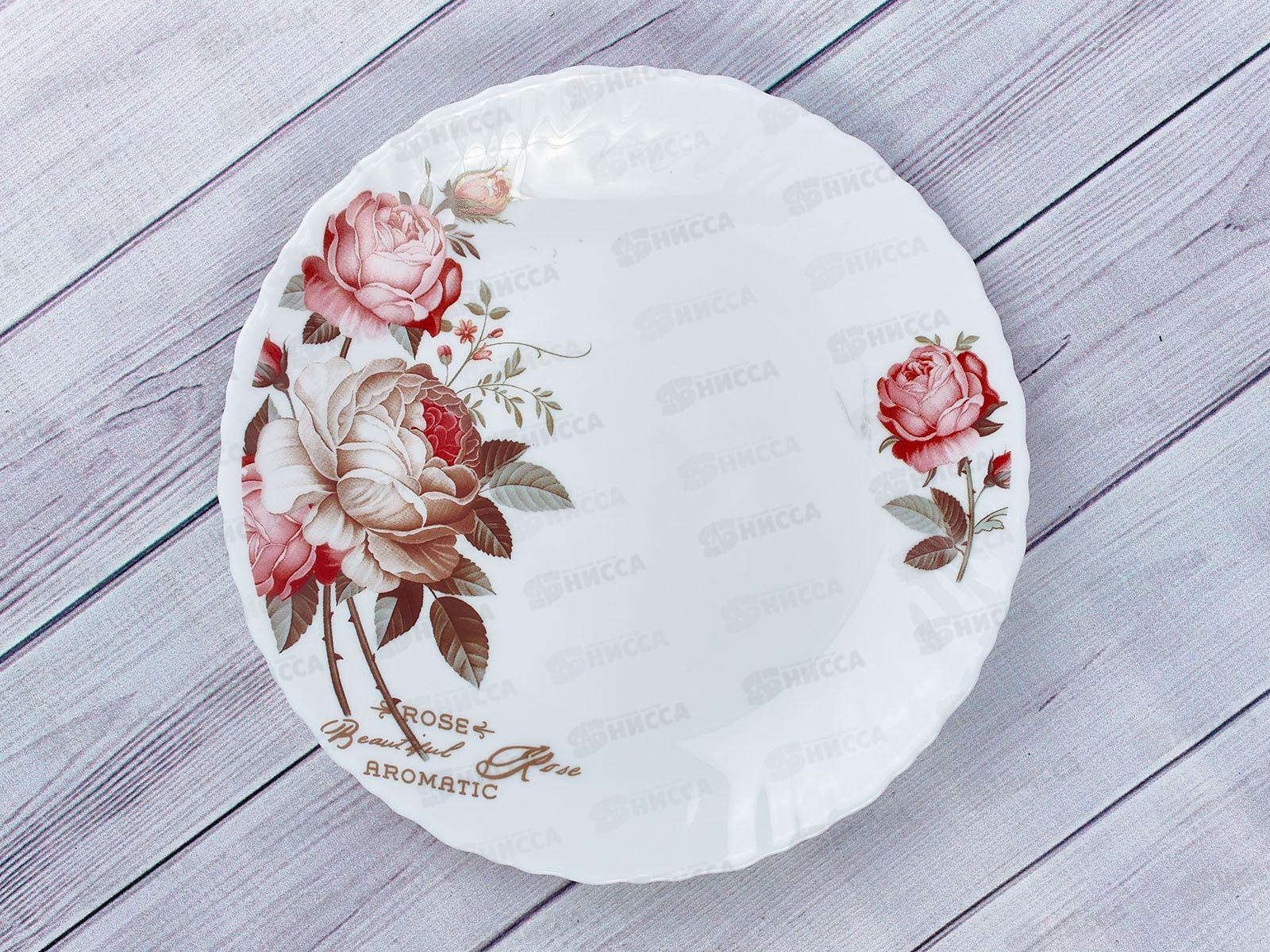 Тарелка плоская круглая 7,5&quot 19см 6916-твч7,5/тву7,5 *6/72