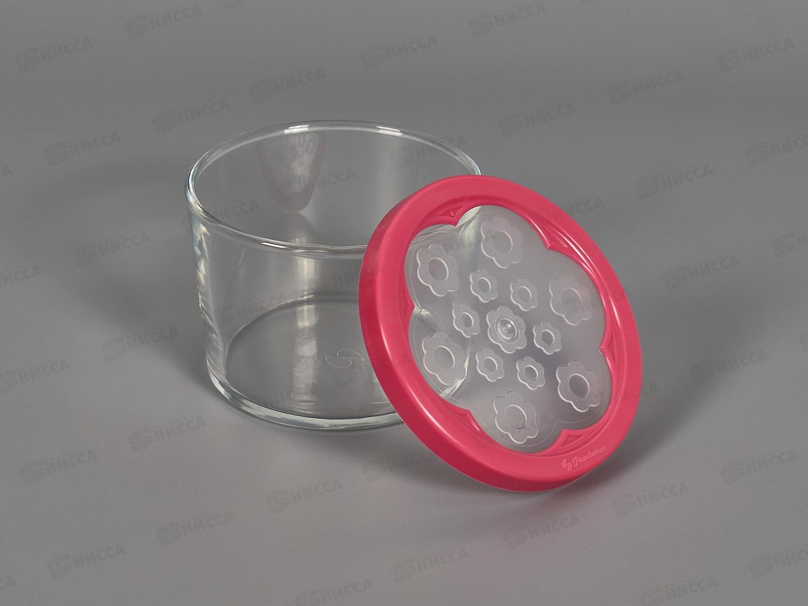 Контейнер Basic v-220 с фуксия крышка 42230 SL