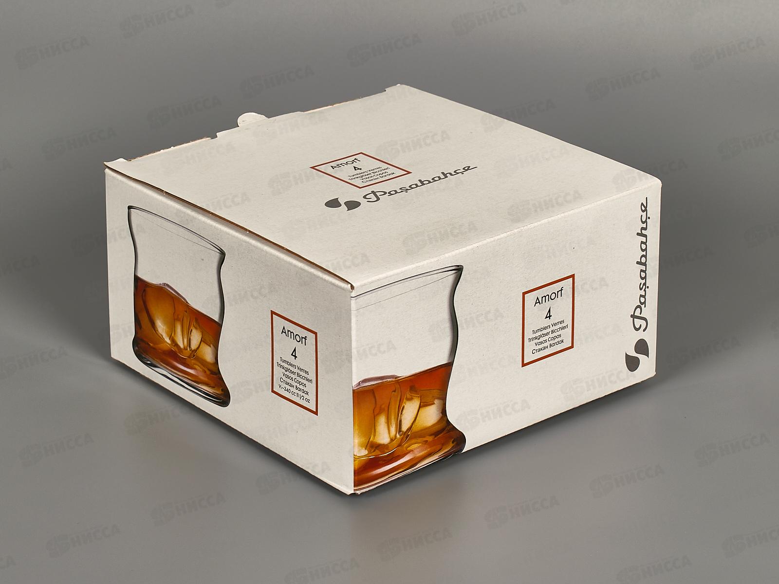 Набор для виски Amorf 4стакана 420224 *6