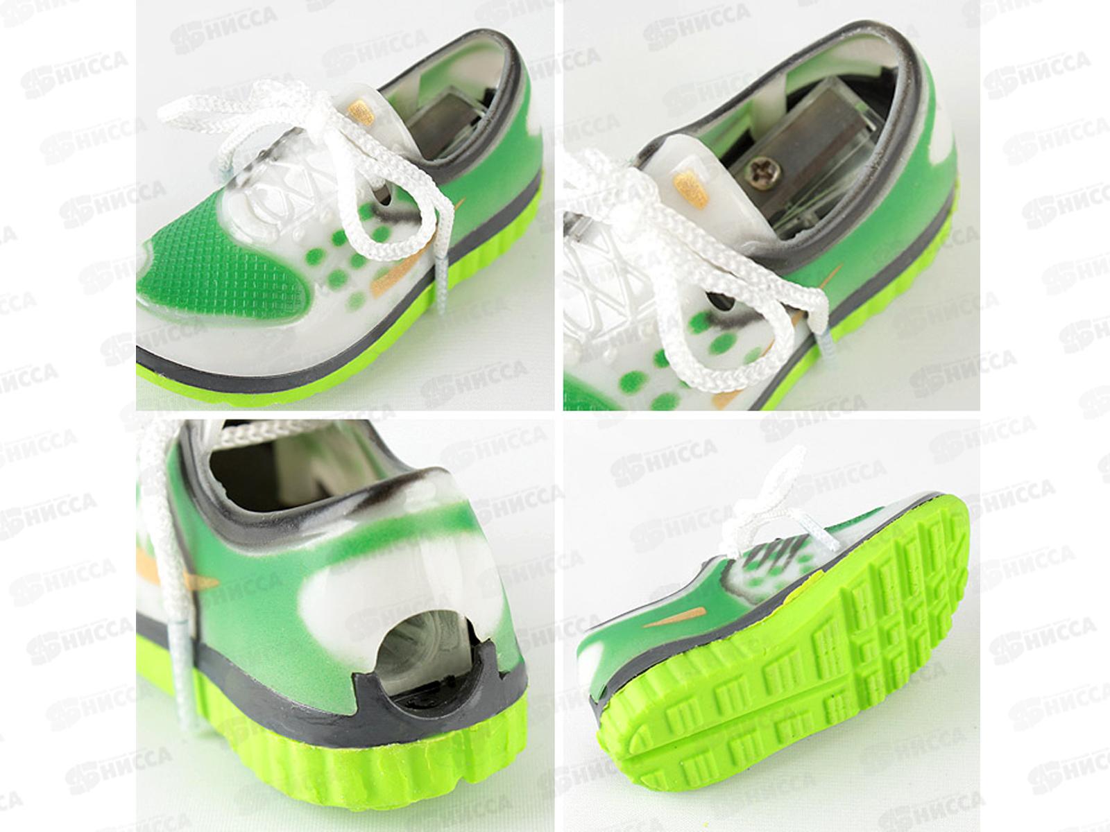 Точилка пластиковая Darvish асс., с ластиком Кроссовок DV-1600*50