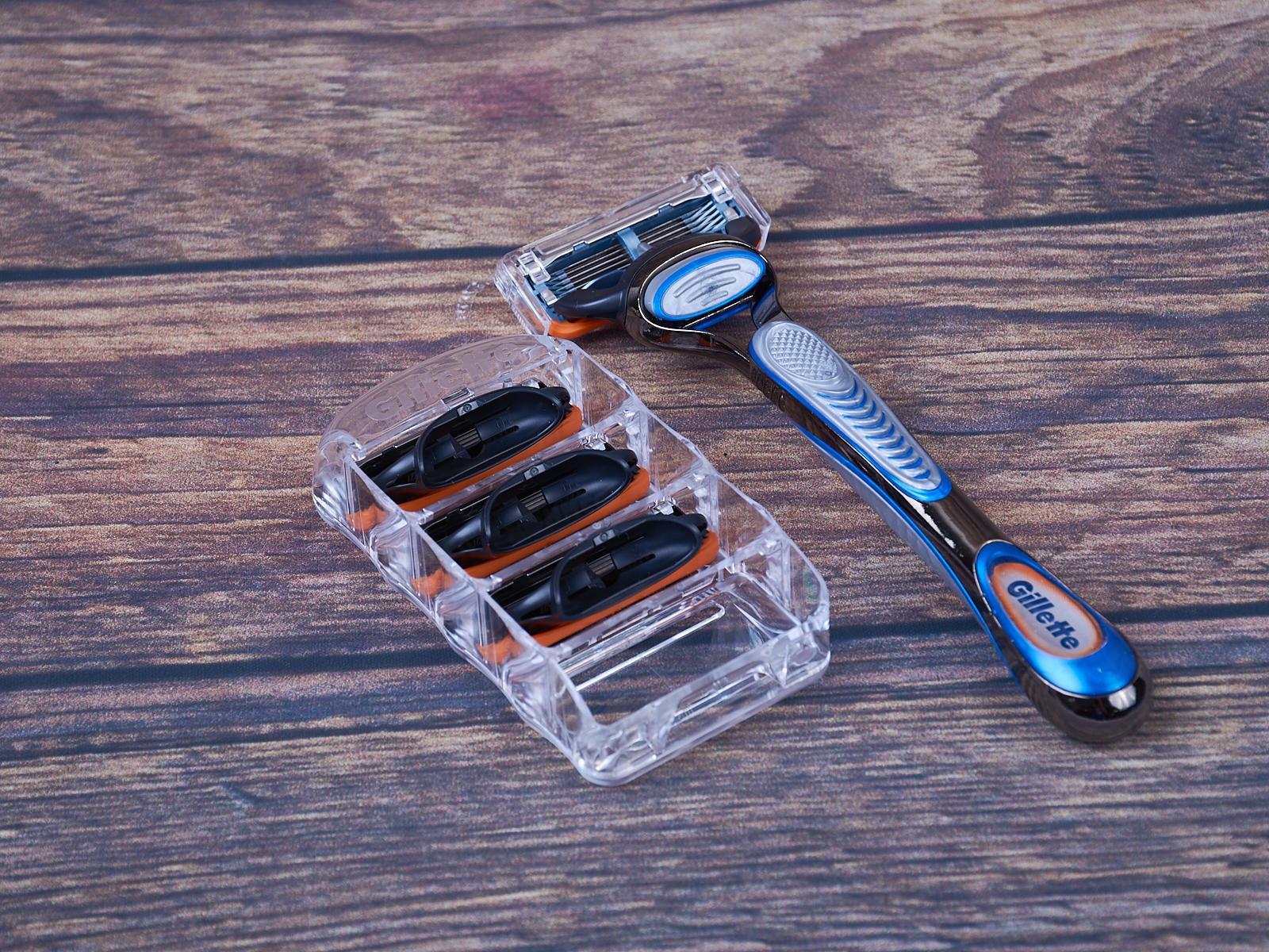 Жиллет Fusion станок для бритья с 1 кассетой+Fusion кассеты для бритья 3шт *6