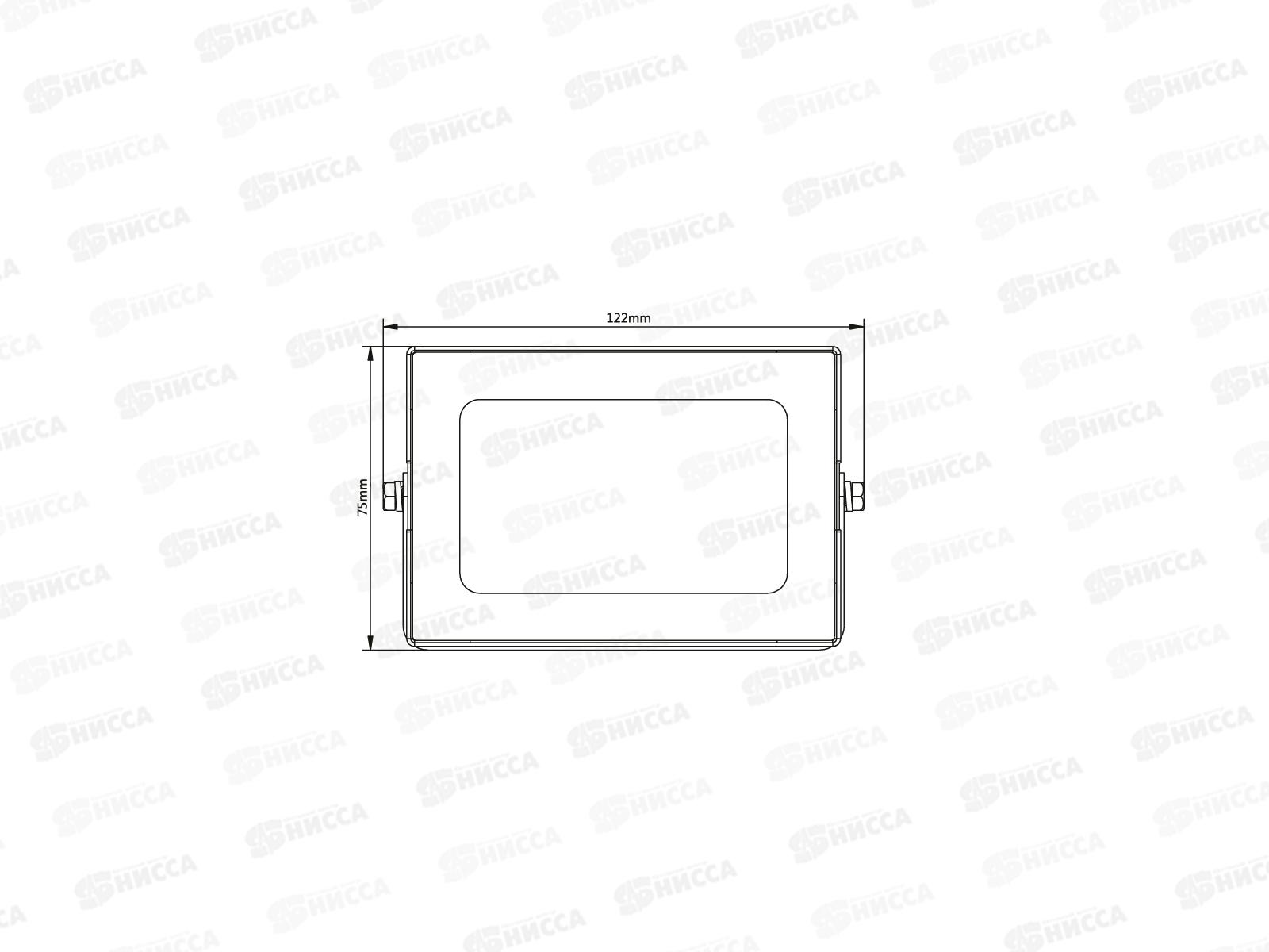 Прожектор светодиодный ЭРА LPR-041-1-65K-020 20Вт 6500К 1400Лм датчик нерег