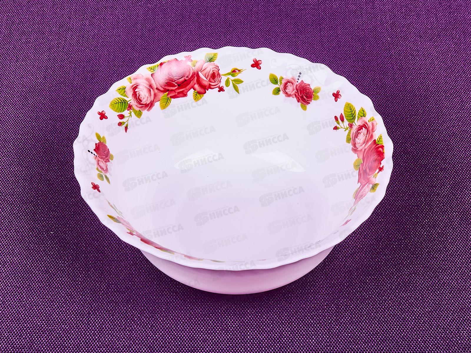 Салатник 18см/800мл Алые розы 1039019