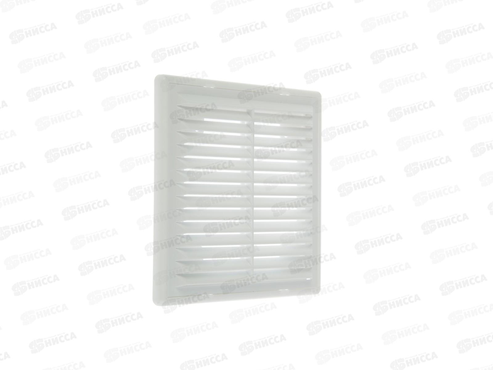 Решетка разъемная 150х150 с москитной сеткой, белая 0074  TDM   *50