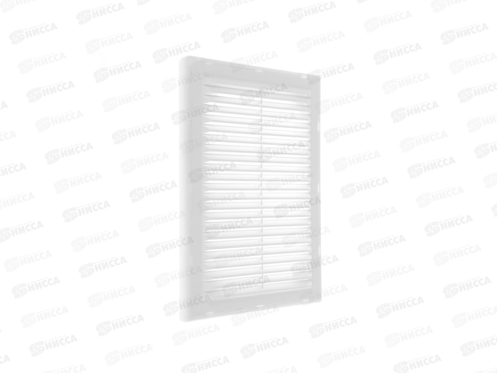 Решетка разъемная 183х253 с москитной сеткой, белая 0083  TDM   *40