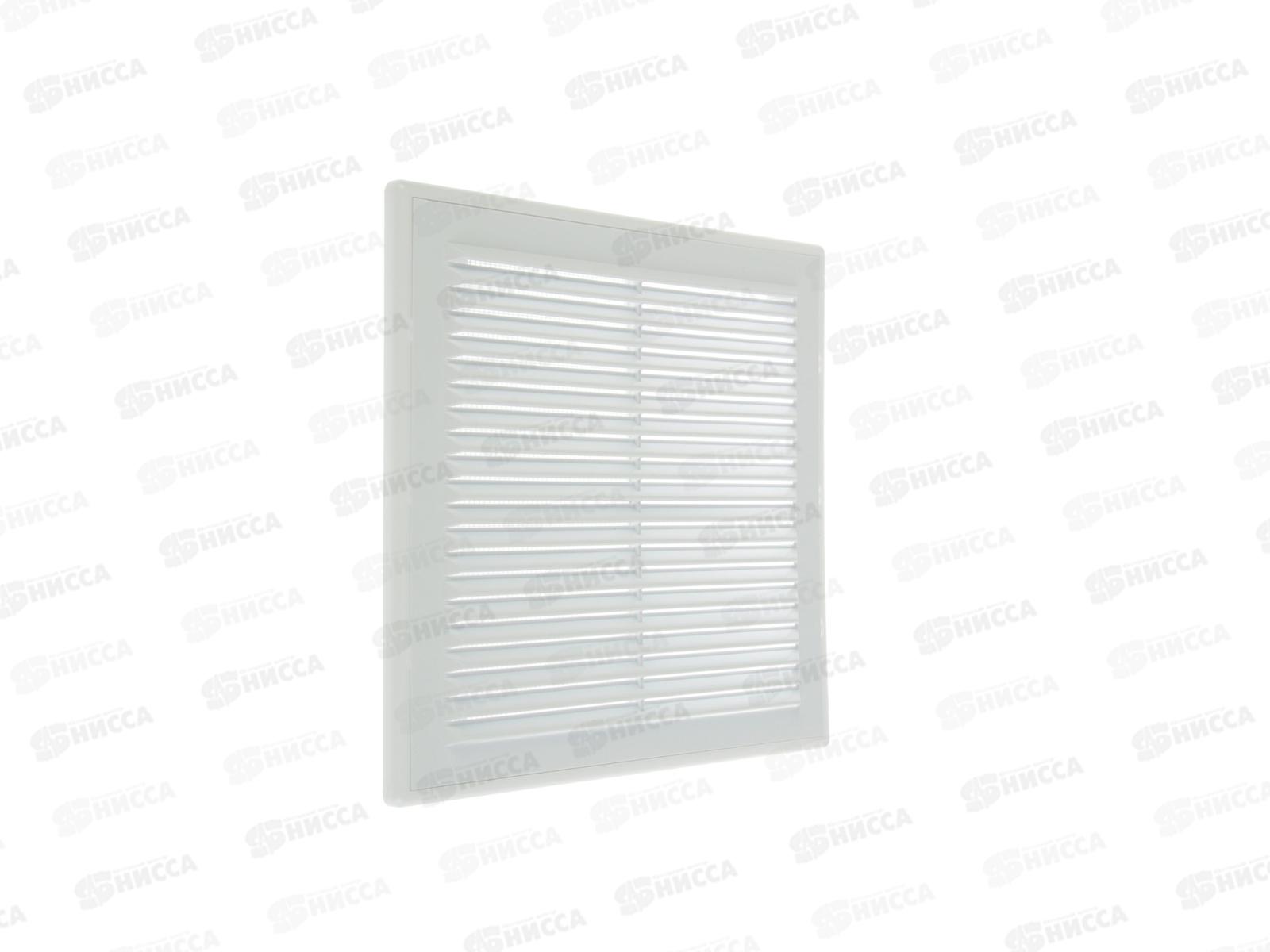 Решетка разъемная 250х250 с москитной сеткой, белая 0080  TDM    *40