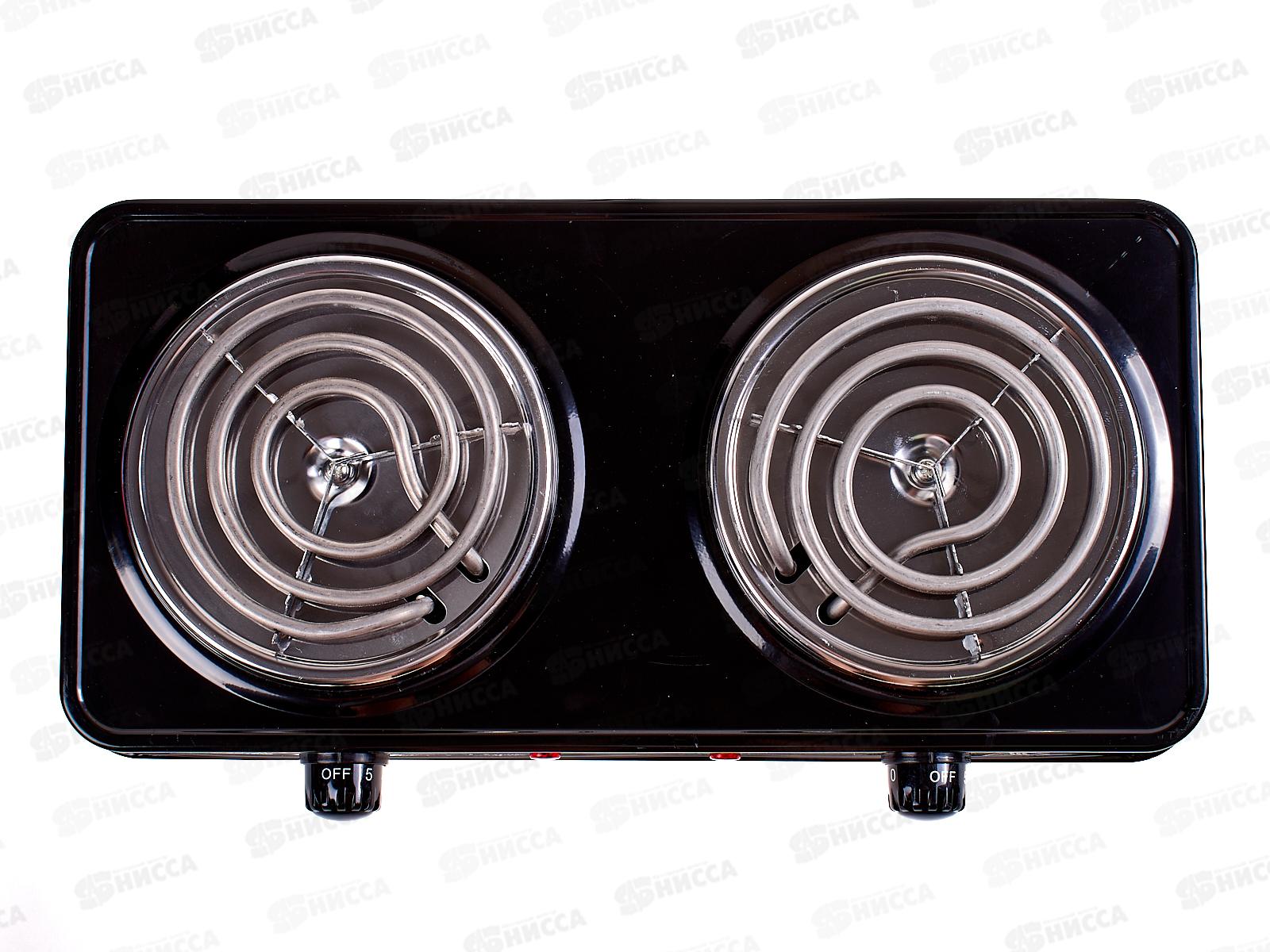 Плита электрическая двухконфорная ЭПС2 2х1кВт спираль, TDM, 0016