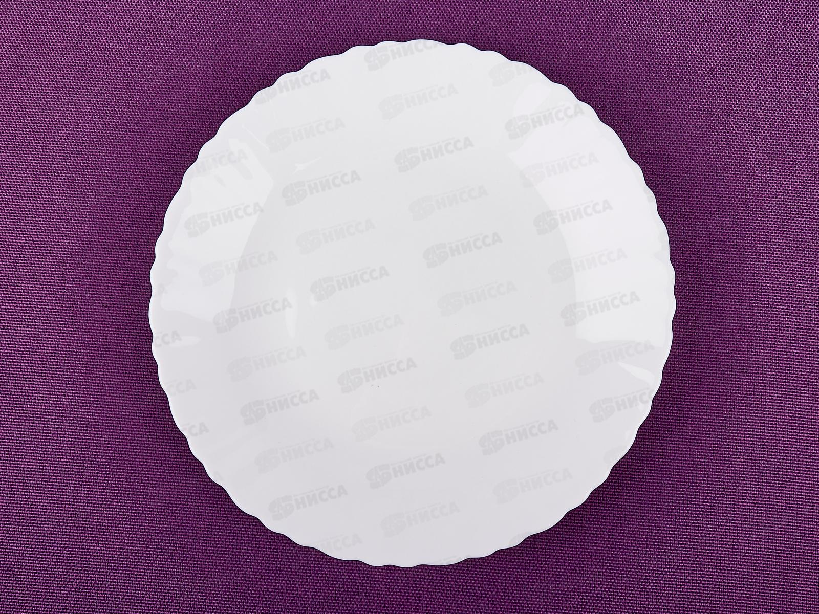 Тарелка мелкая,волнистый край, 22,5см Белье 1039013