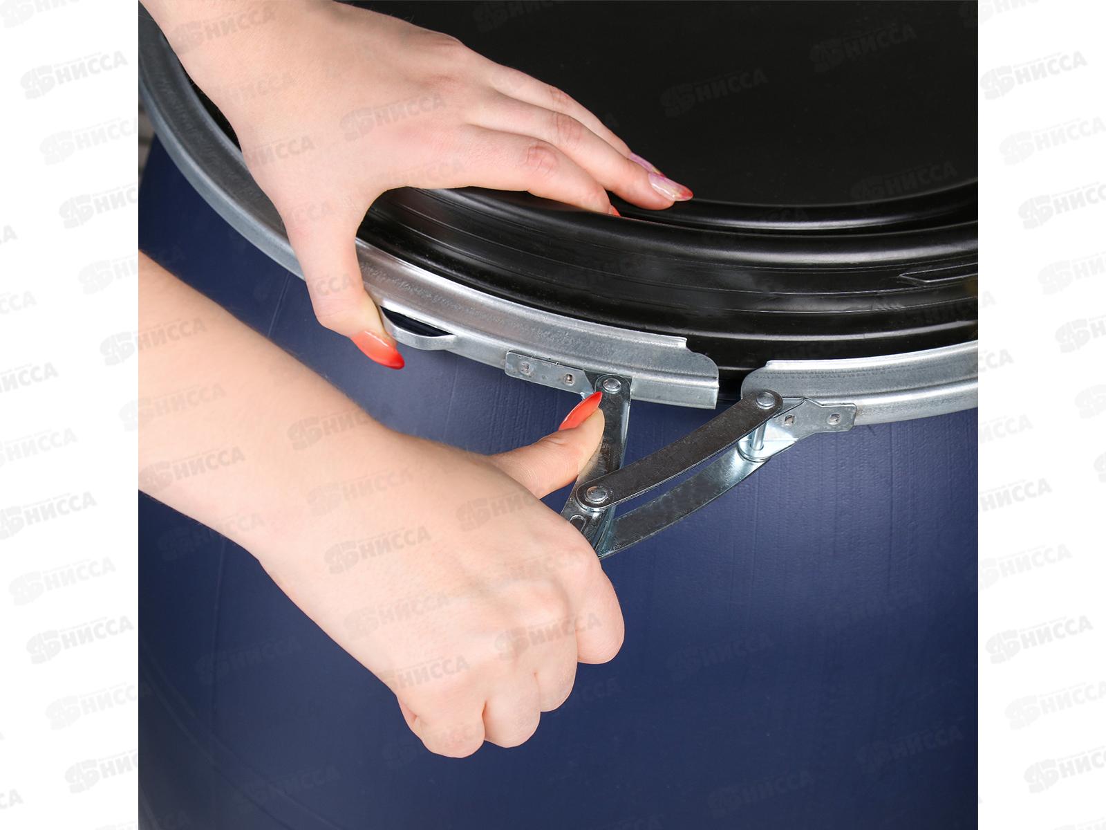 Бочка127 дм3 сине-фиолетовый, Open Top Drums