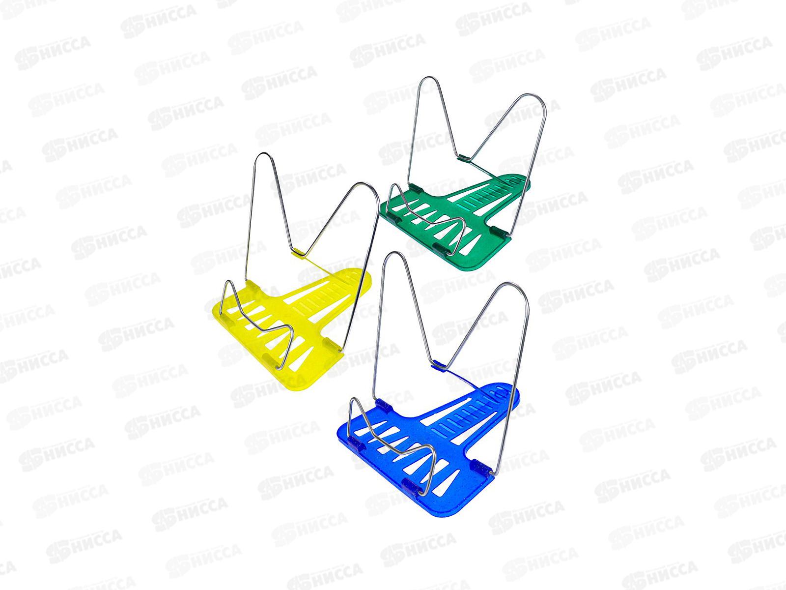 Подставка для книг ПП с блестками ШП-2069, 3 цвета*24