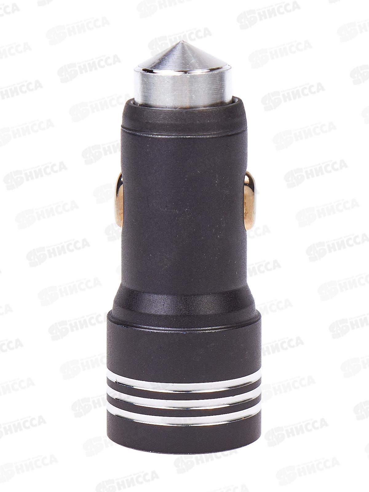 Переходник в прикуриватель с 2-мя USB входами (057223)  Ж