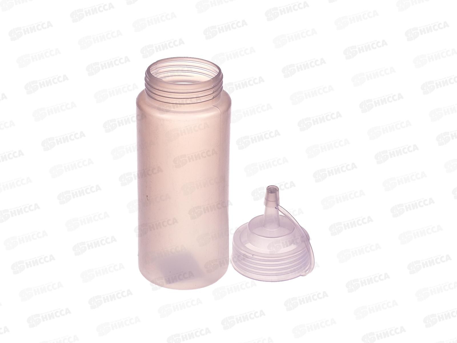 Соусник с крышкой пластмассовый 450мл белый (059175)  Ж