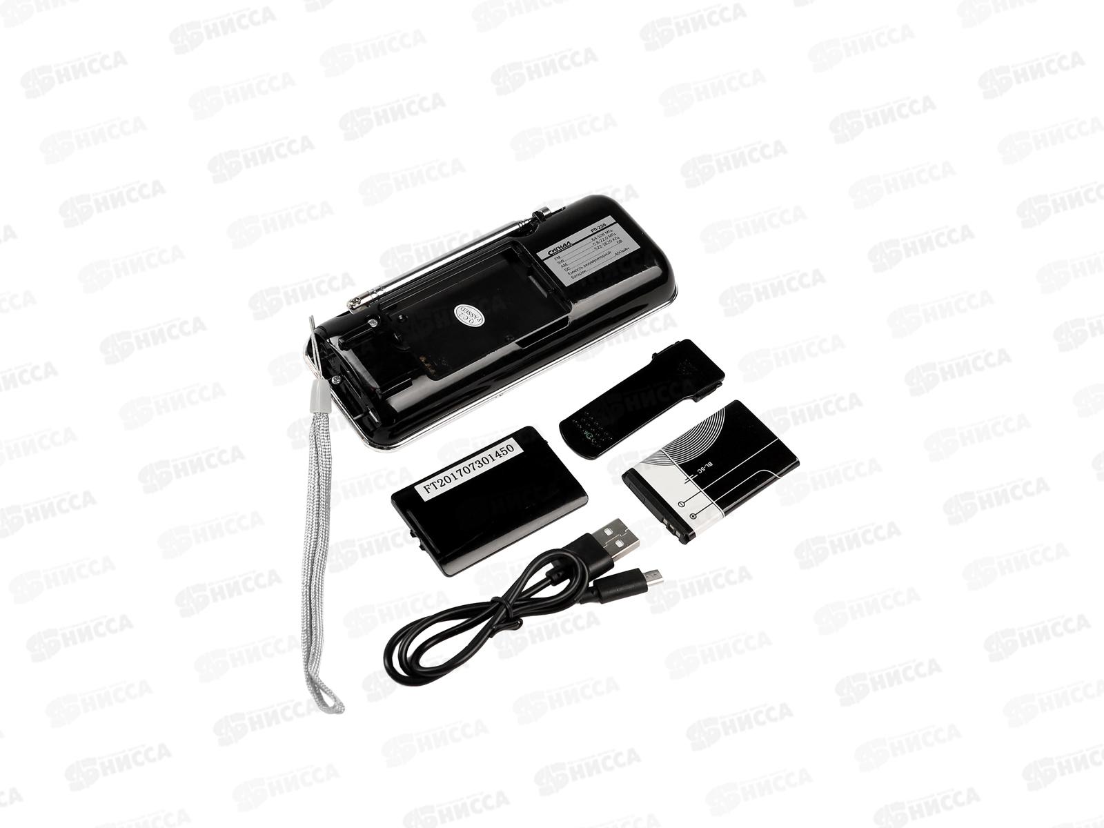 РАДИОПРИЕМНИК РП-226ВТ Сигнал (FM, USB/microSD, акб 1100мАч, дисплей)