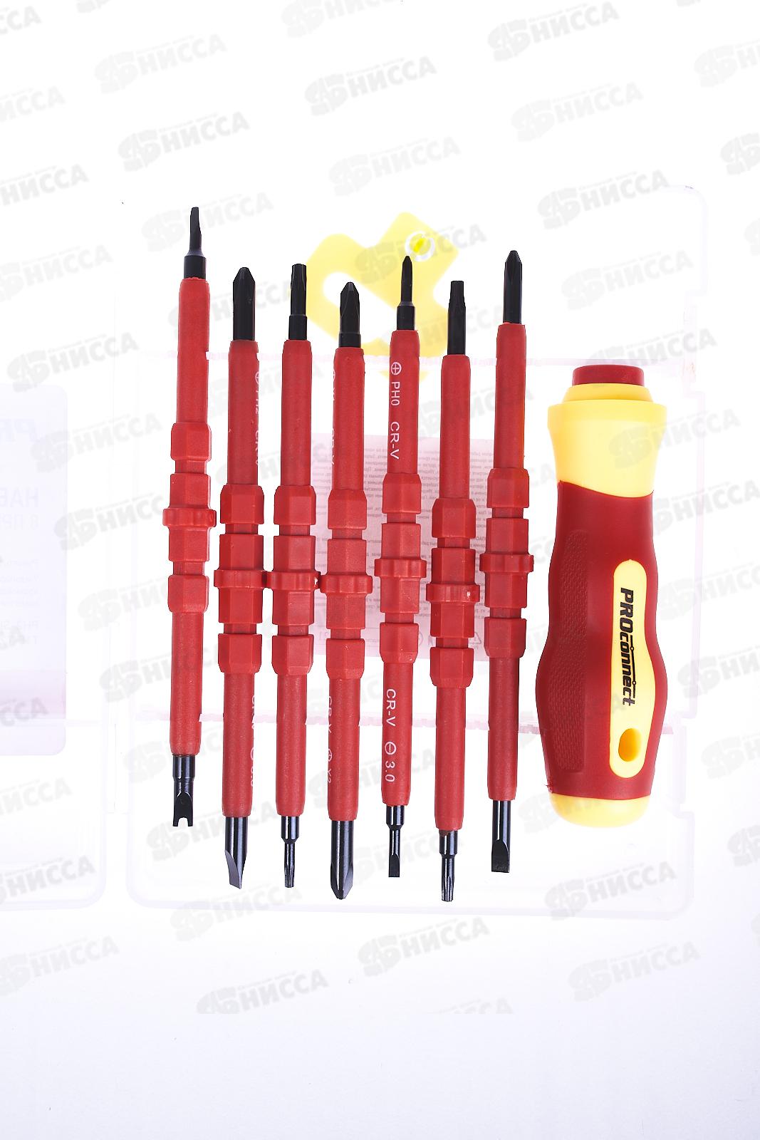 Набор отверток (8 предметов) PROconnect, 12-4773