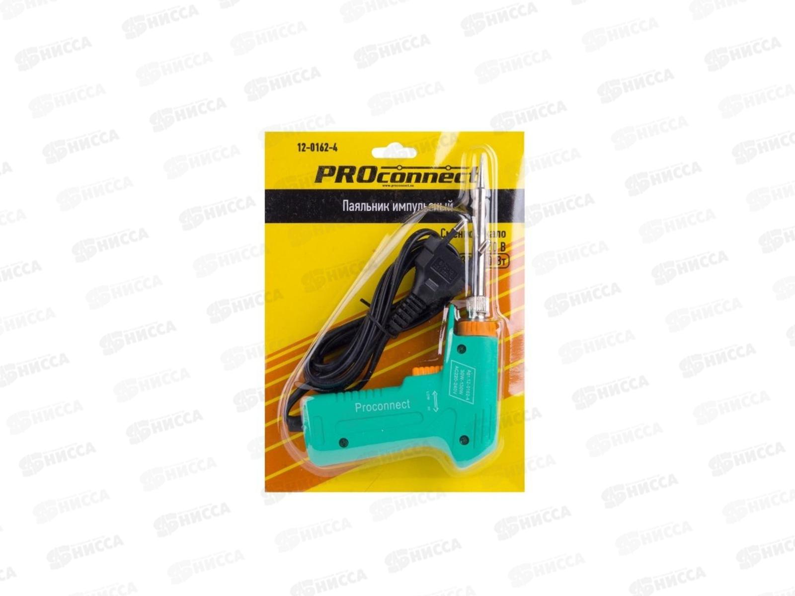 Паяльник-пистолет импульсный 30Вт/130Вт, 230В PROconnect, 12-0162-4