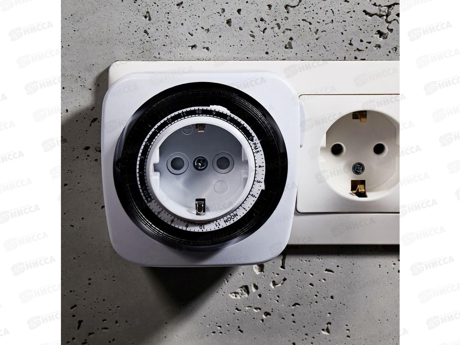 Таймер розеточный механический REXANT RX-28, 11-6005