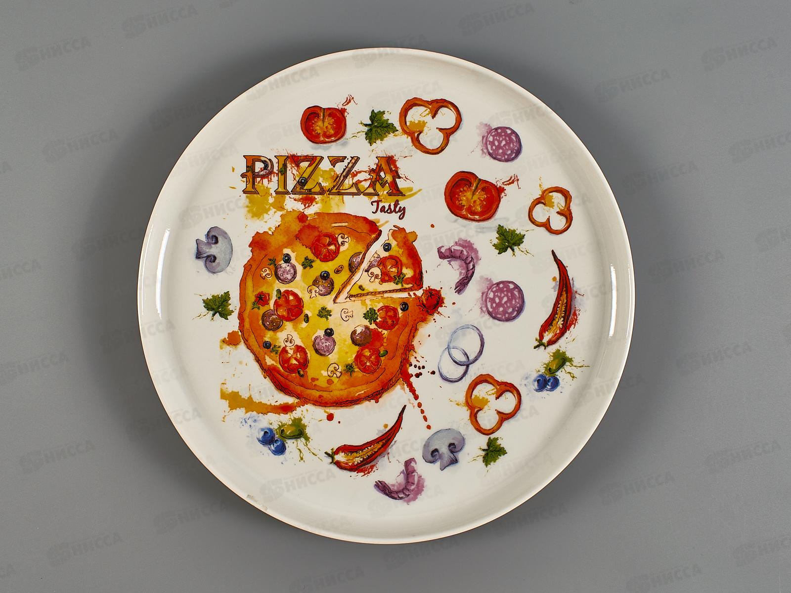 Блюдо круглое плоское Пицца 7С1353 *5