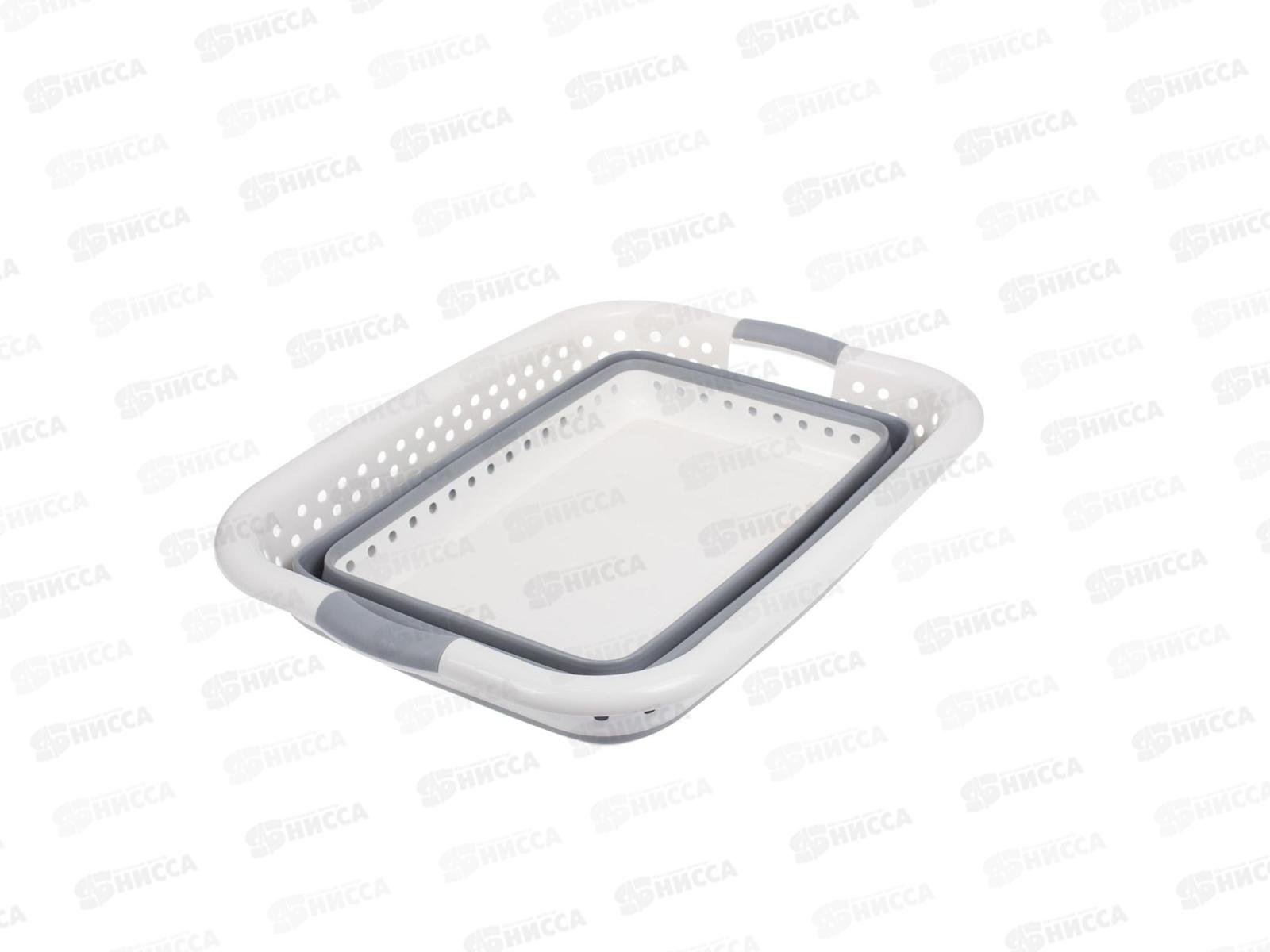 Корзина складная большая 37л белая TD 0533