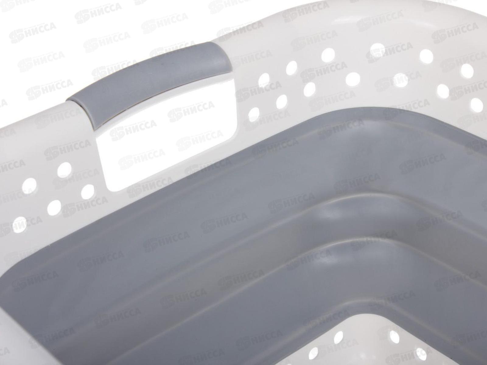 Корзина складная большая 37л белая TD 0533