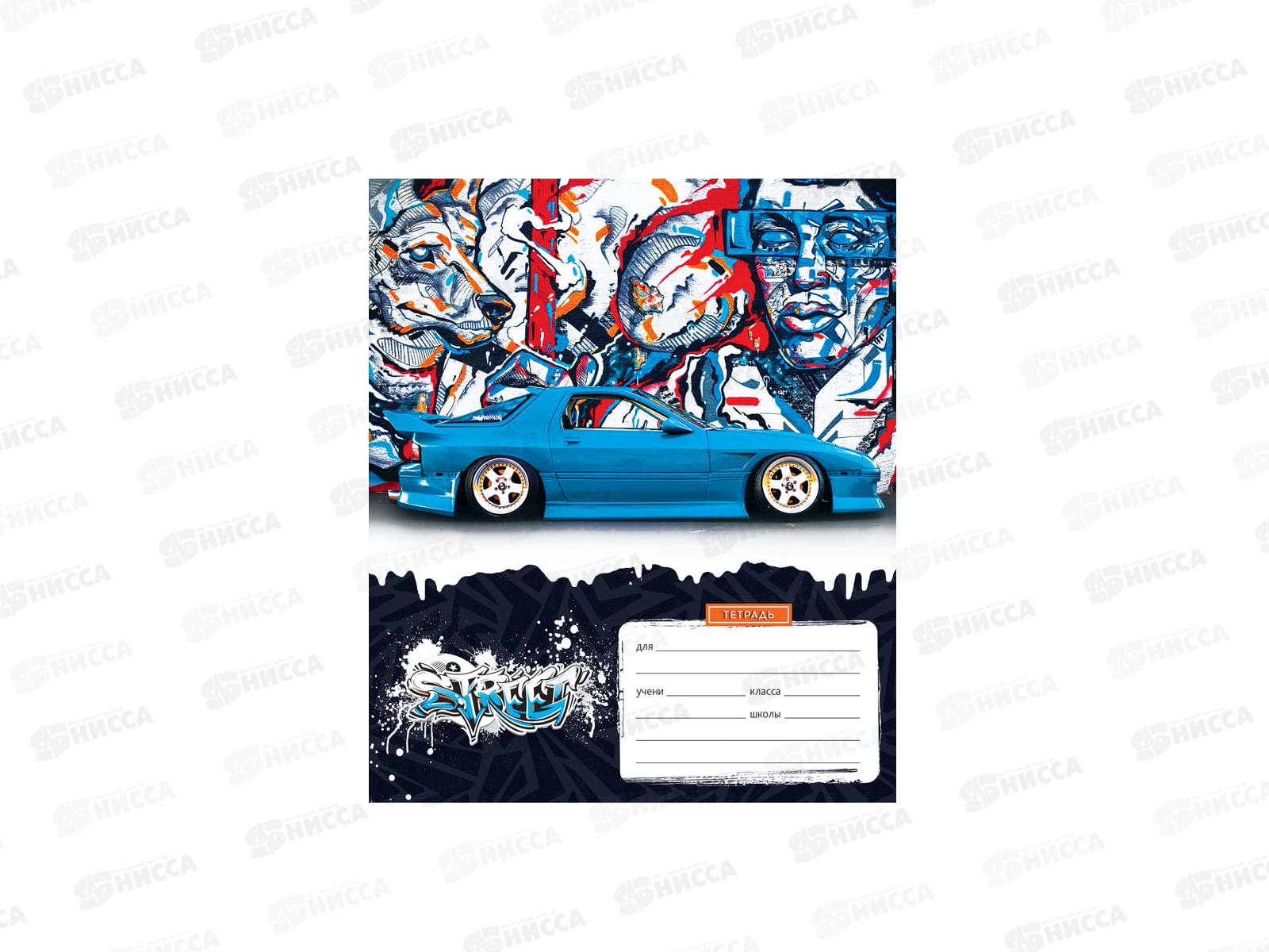 Тетрадь 12листов  клетка ArtSpace Микс Техника Street style ,29828*20/240