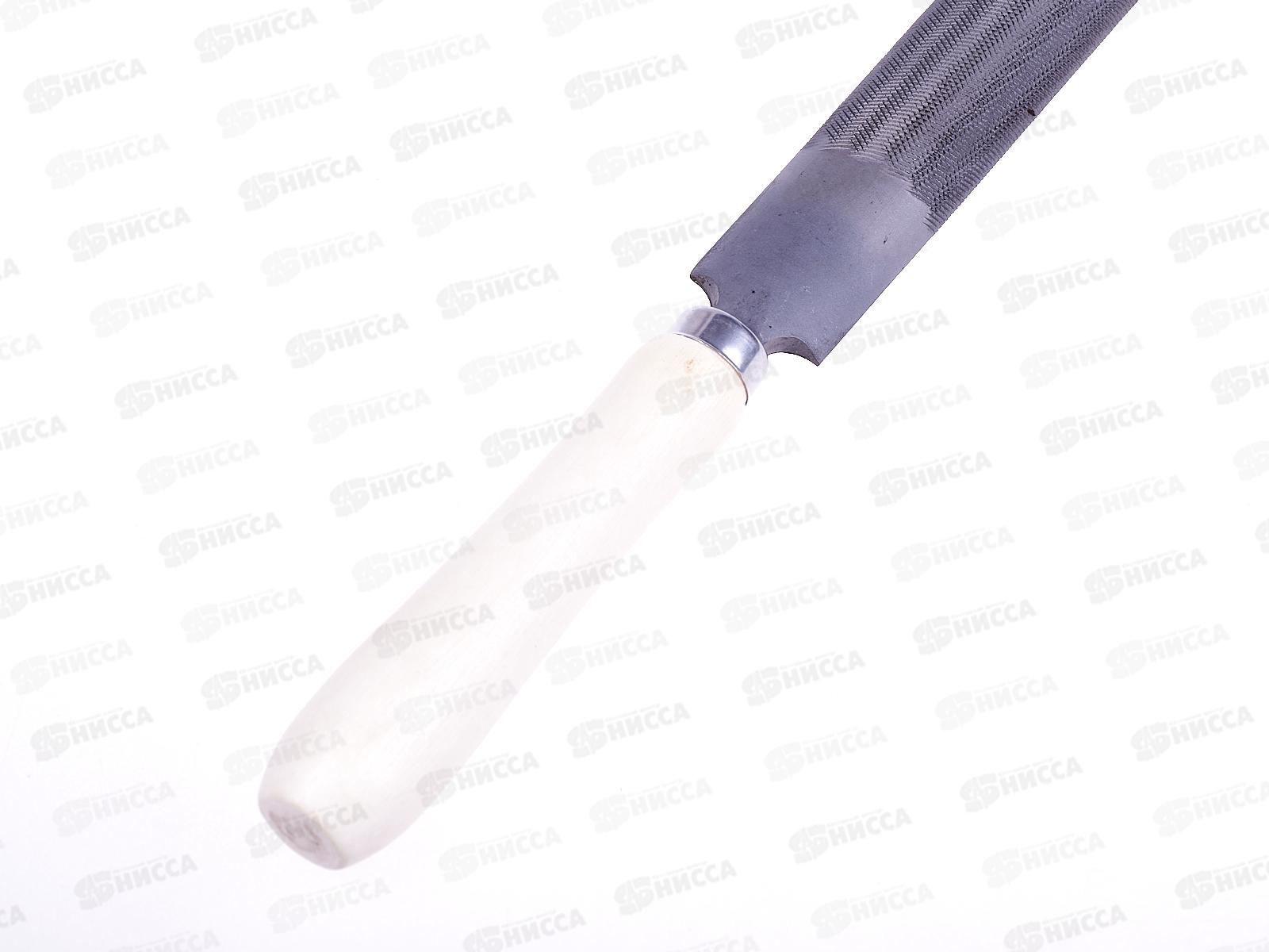 Напильник с деревянной ручкой, полукруглый, 300мм, №2, ON