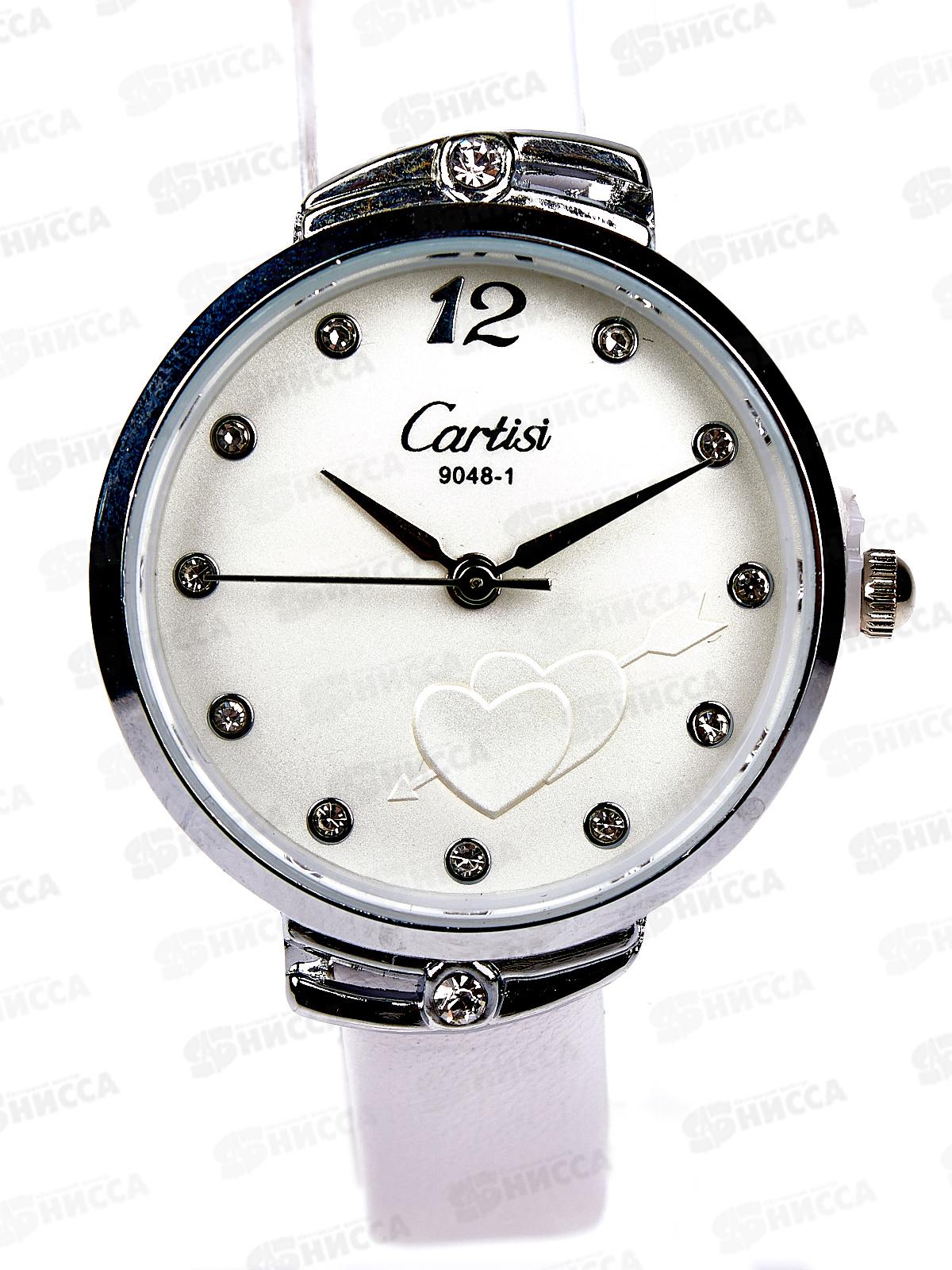 Часы женские на кожаном ремне Cartisi  в ассортименте