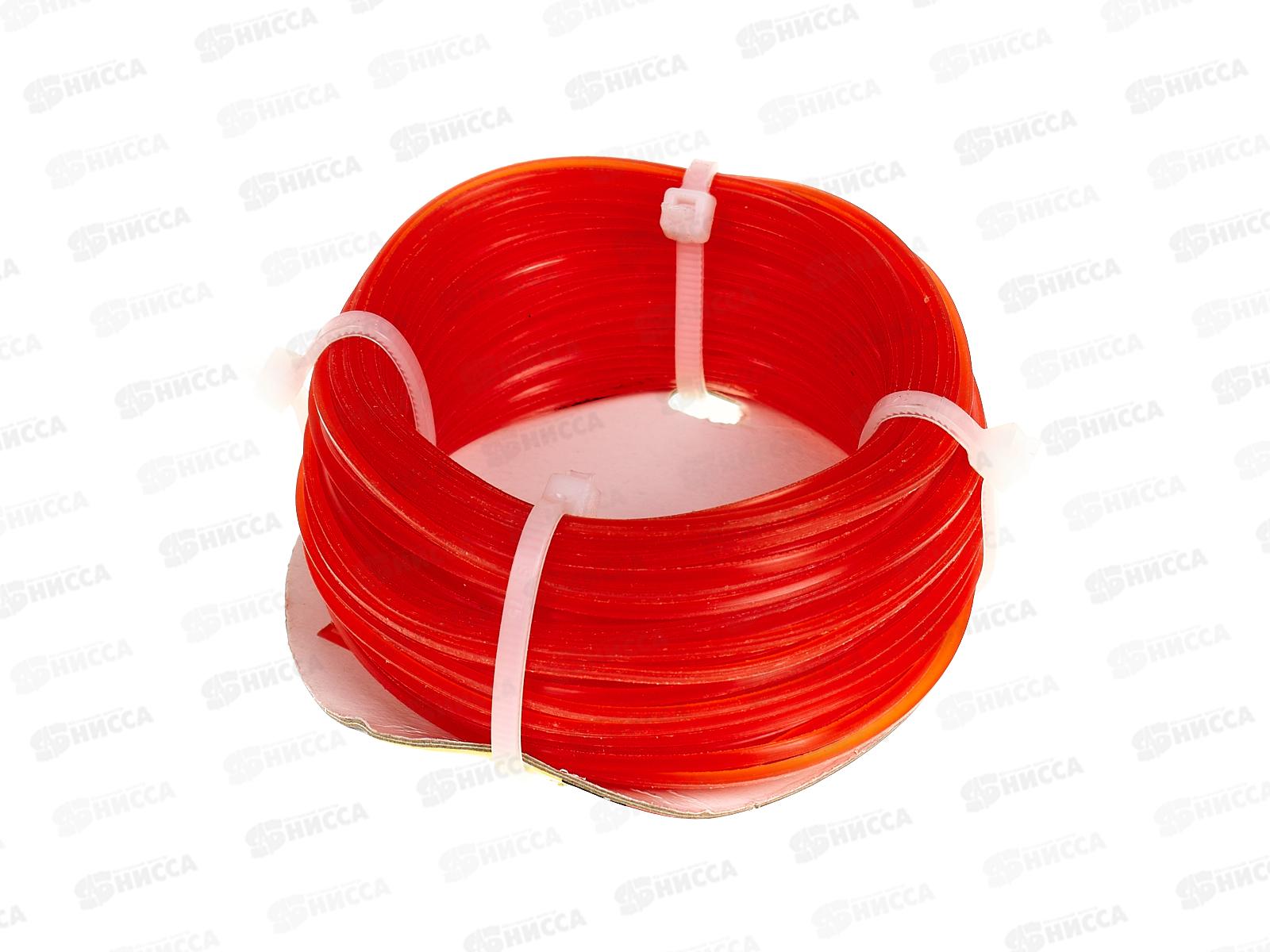 Леска для триммера УДАР треугольник, 1.3мм*15м