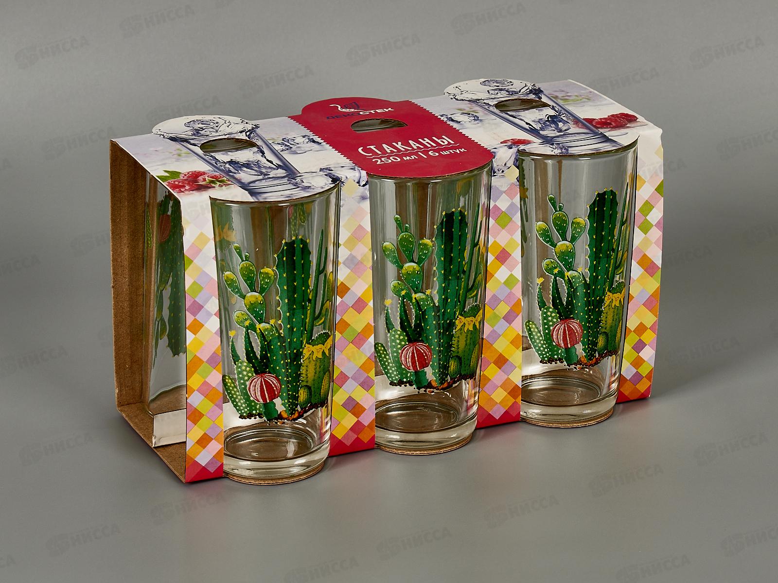 Набор стаканов 250мл 6шт 146-Д Саванна