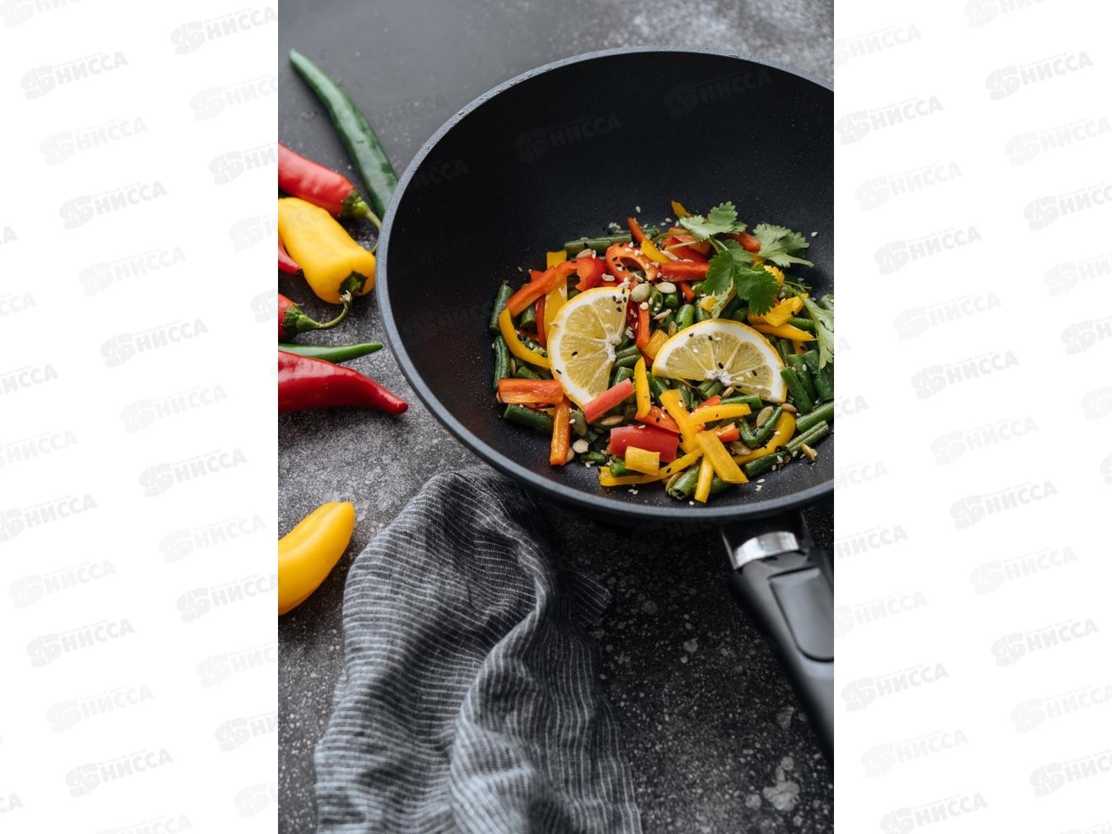 Сковорода BOK26см литая полимер-керамика 3126 W