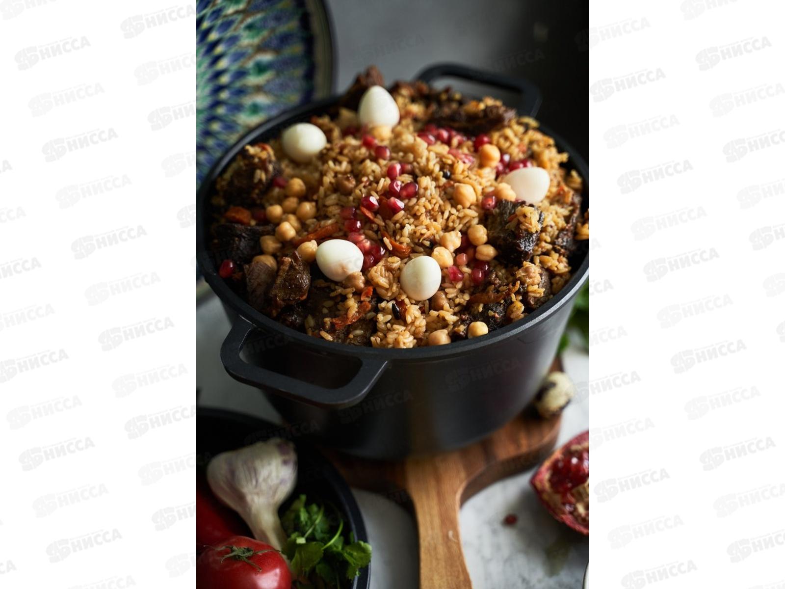 Кастрюля-казан литая 7,0л с крышкой-сковородой  6870