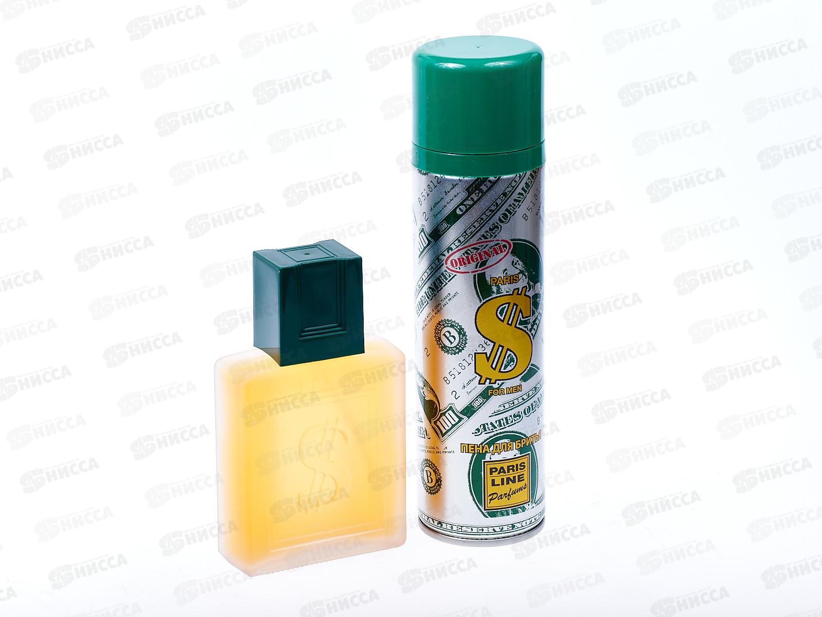 Набор PE Dollar (туалетная вода 100мл+пена) *12  М