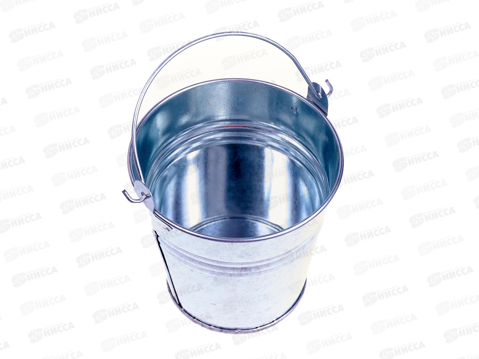 Ведерко на фаркоп 9*10см хром мет (044905)  Ж