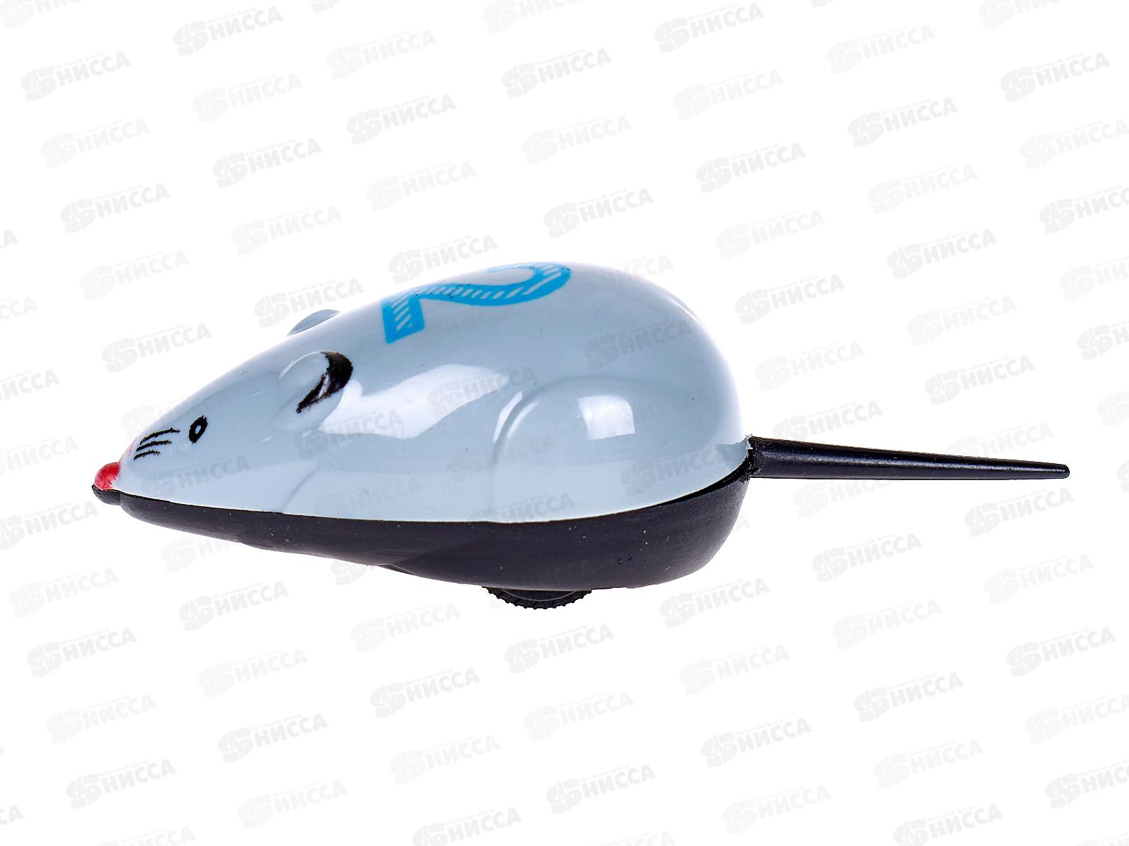 Заводная игрушка &quotМышка&quot 5,5см пластик 2929-20  Б