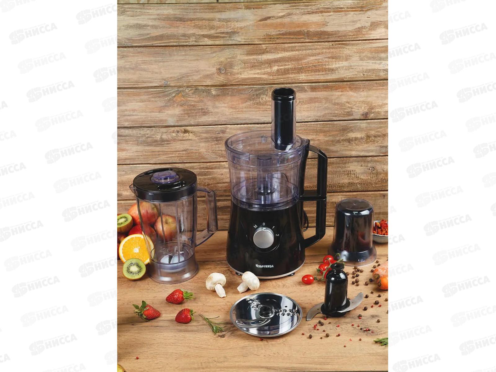 Кухонный процессор 6в1 Чудесница КП-309 черный ЕГ