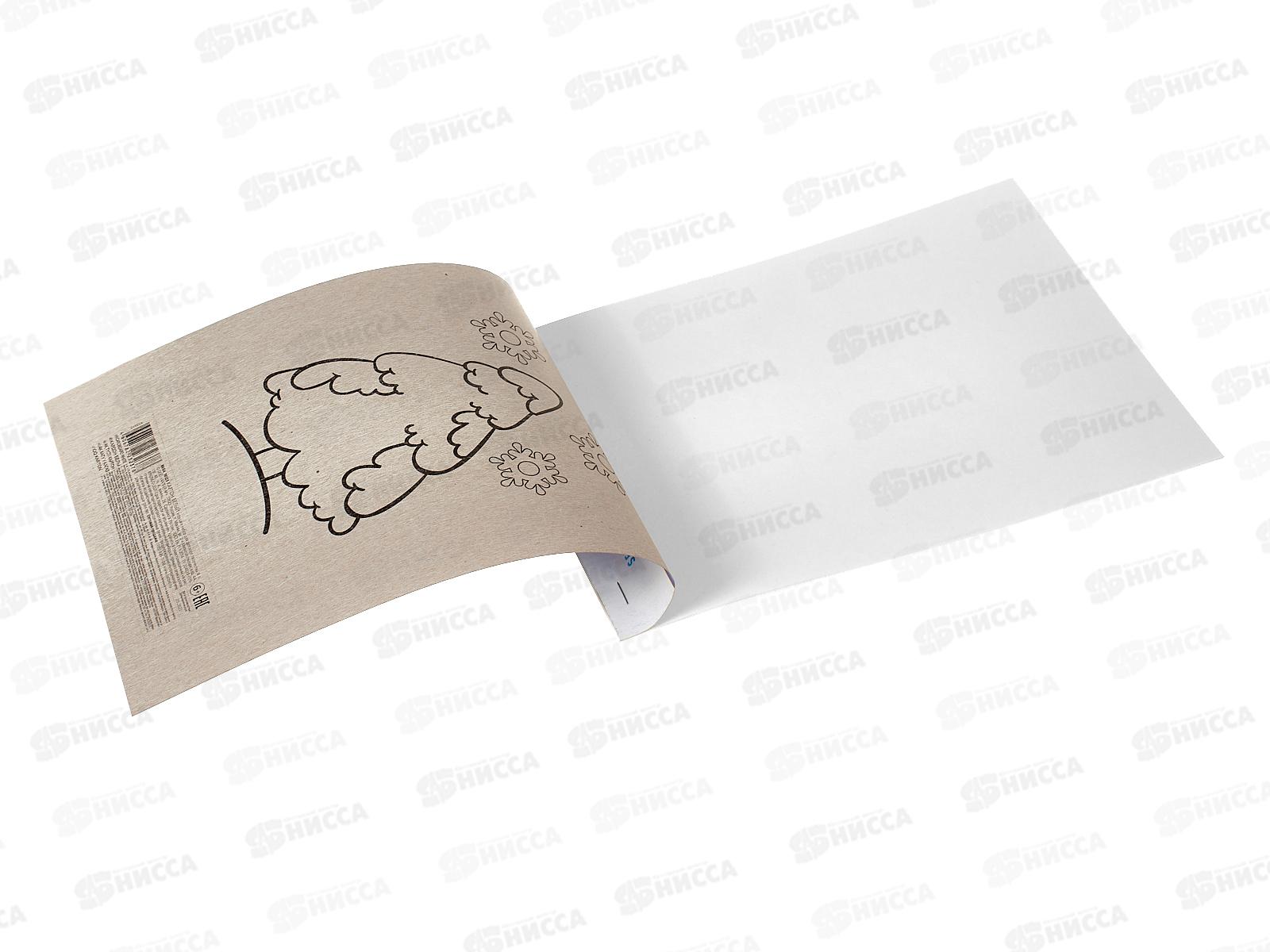 Картон белый Hatber А4  8л  Зимняя сказка, 16123 *27