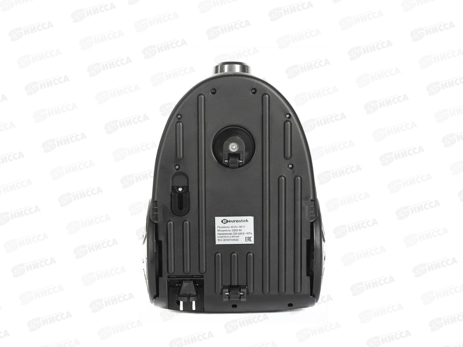 Пылесос Eurostek EVC-3011 (циклон 2200Вт серебристый/синий) ЕГ